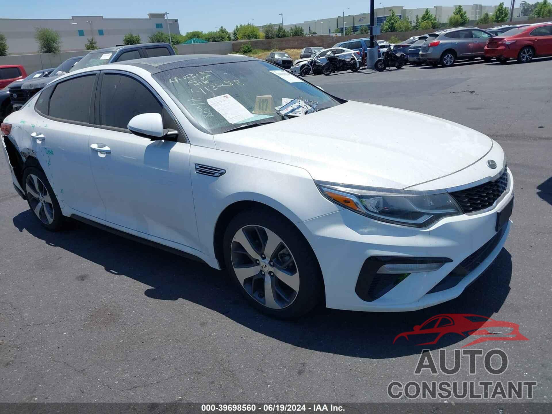 KIA OPTIMA 2019 - 5XXGT4L3XKG367427