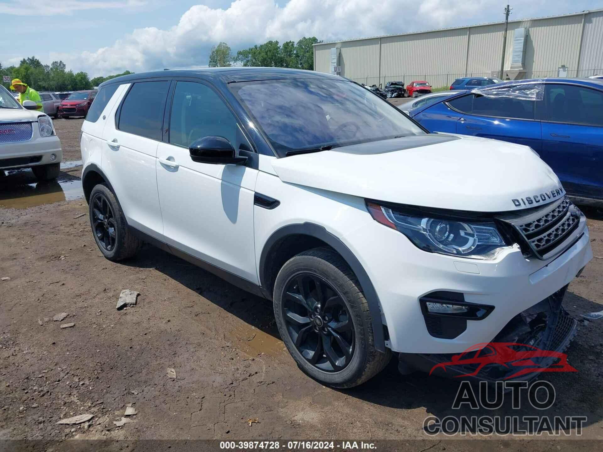 LAND ROVER DISCOVERY SPORT 2019 - SALCR2FX4KH803524