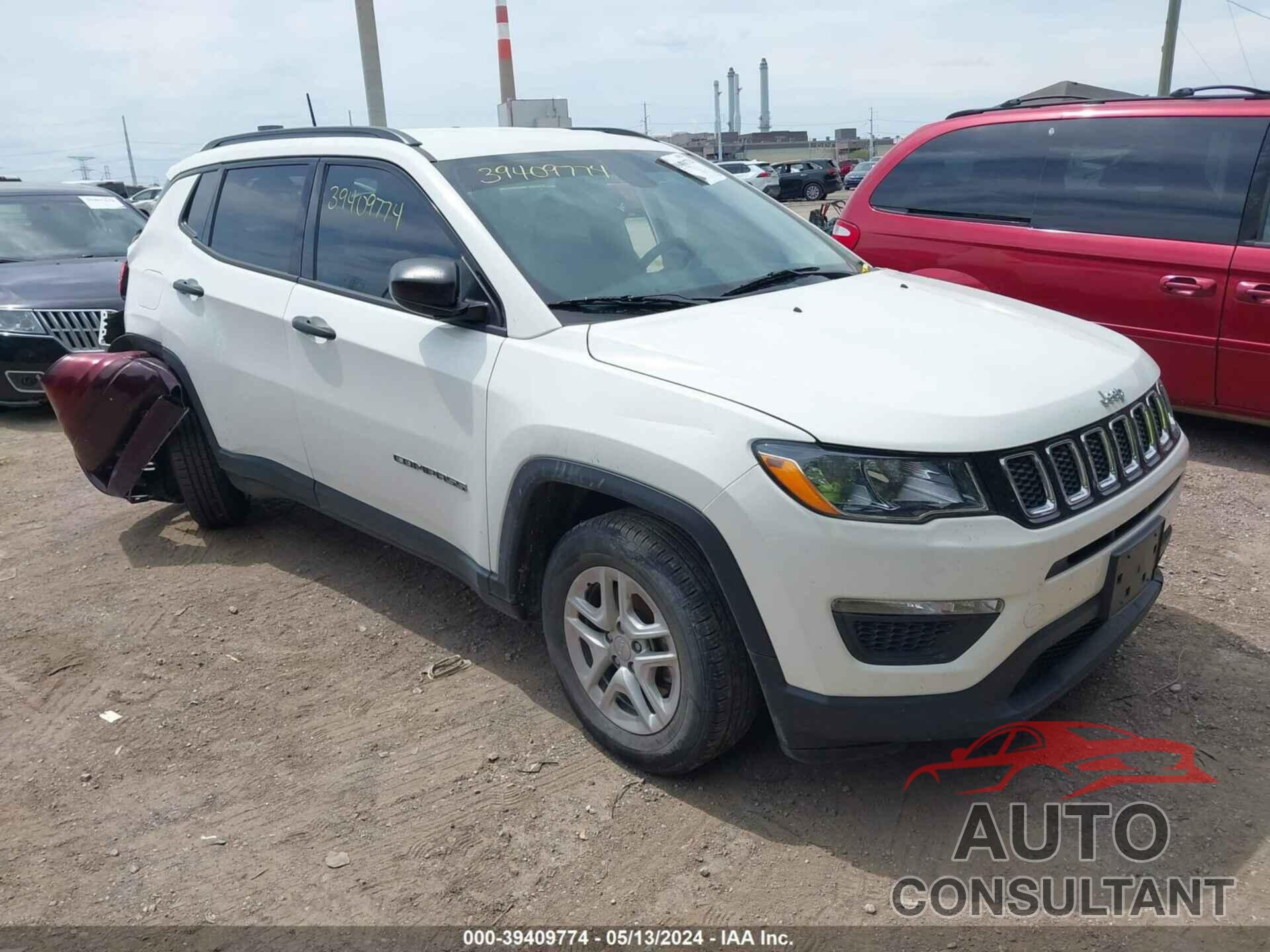 JEEP COMPASS 2018 - 3C4NJCABXJT136970