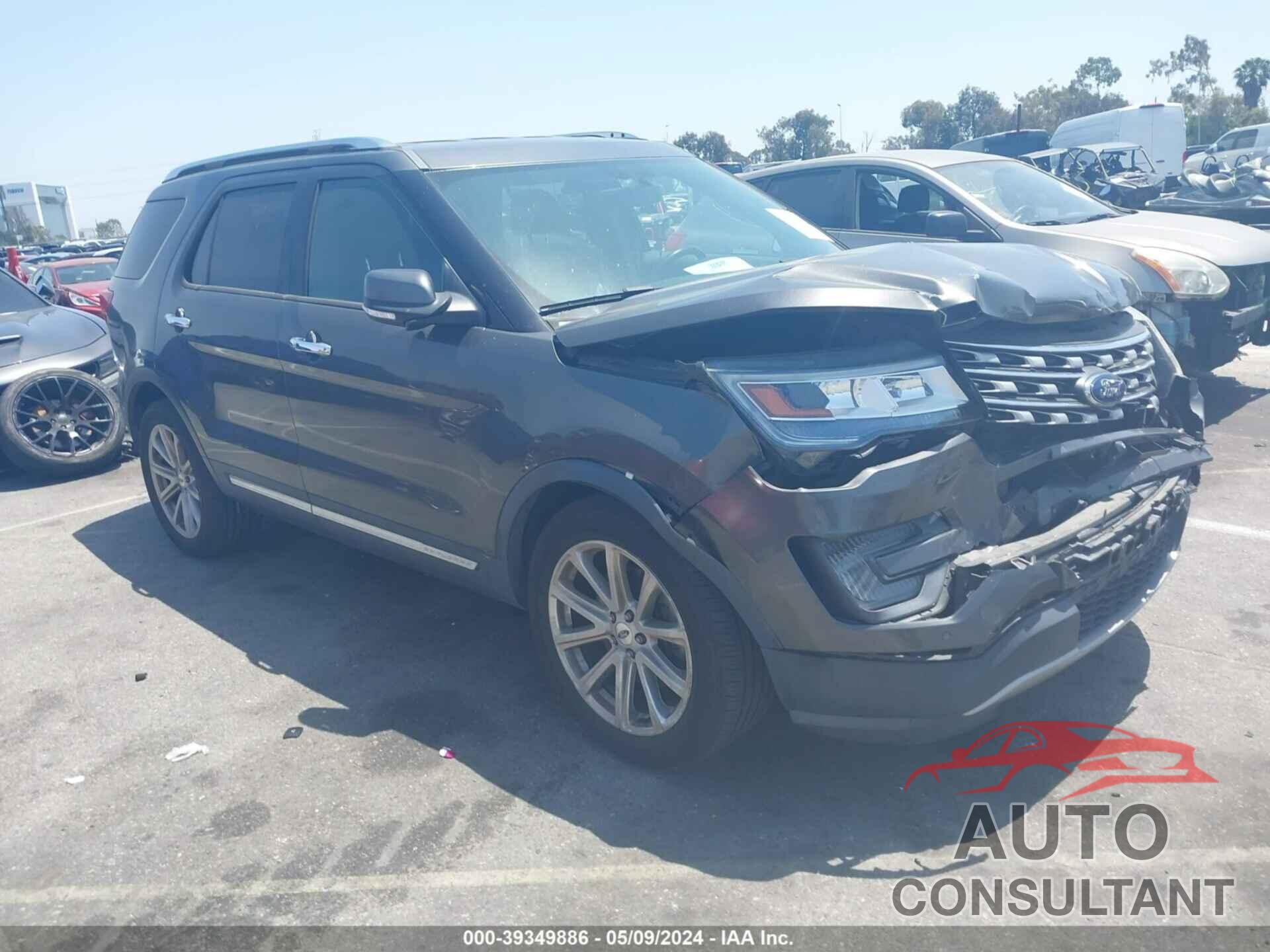 FORD EXPLORER 2017 - 1FM5K7FH8HGD55535