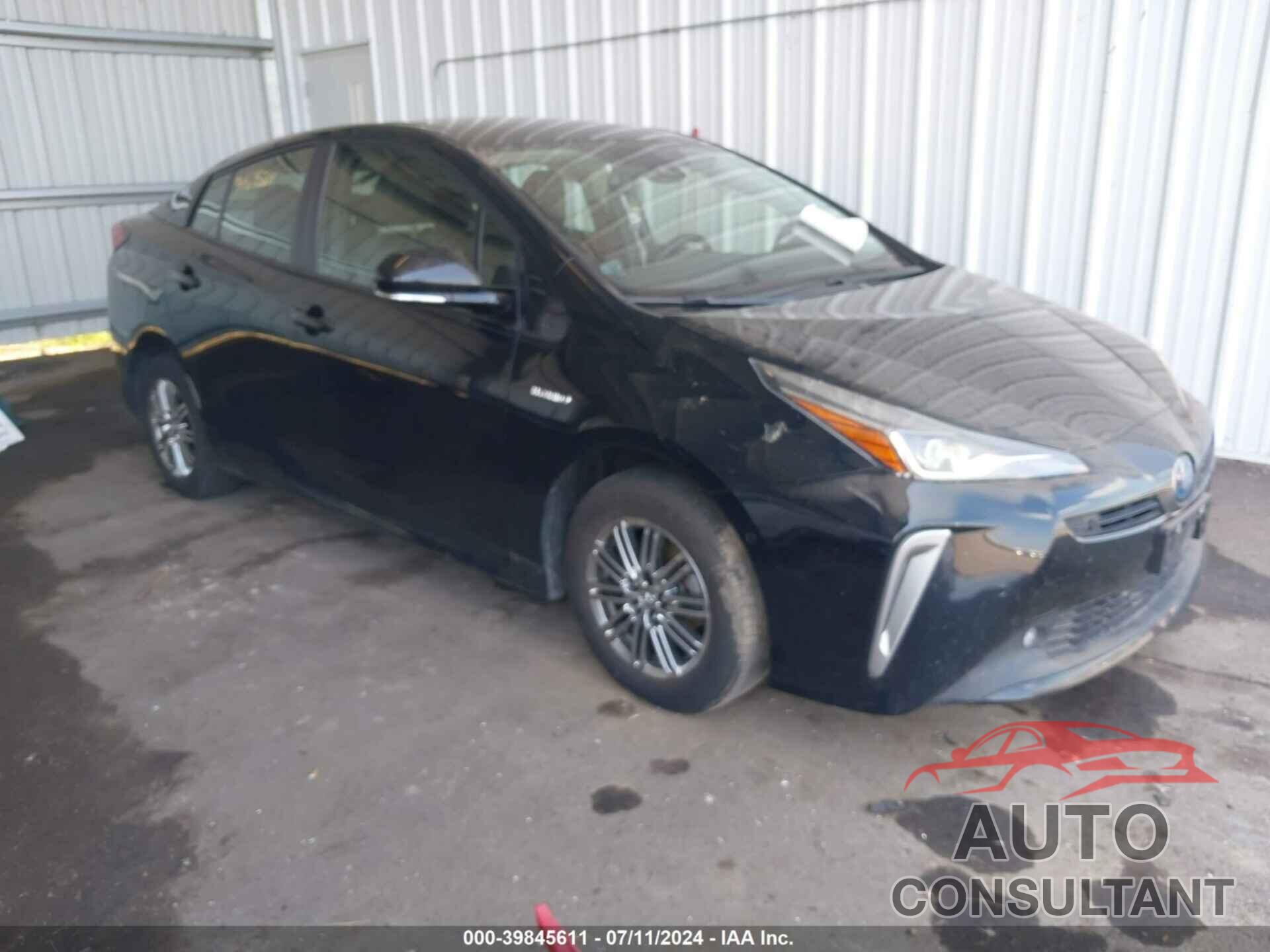 TOYOTA PRIUS 2020 - JTDL9RFU9L3021868