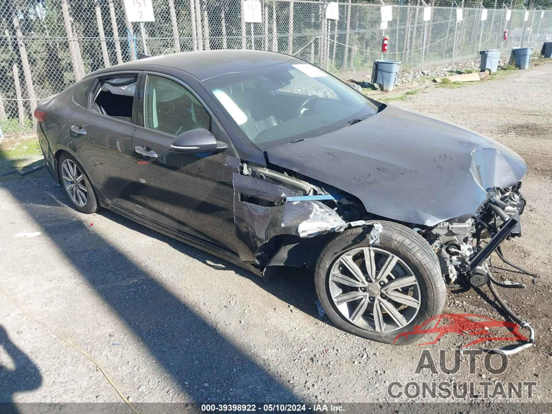 KIA OPTIMA 2019 - 5XXGU4L12KG286787