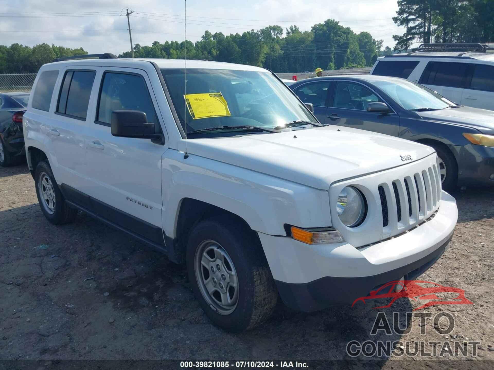 JEEP PATRIOT 2016 - 1C4NJPBA2GD744199