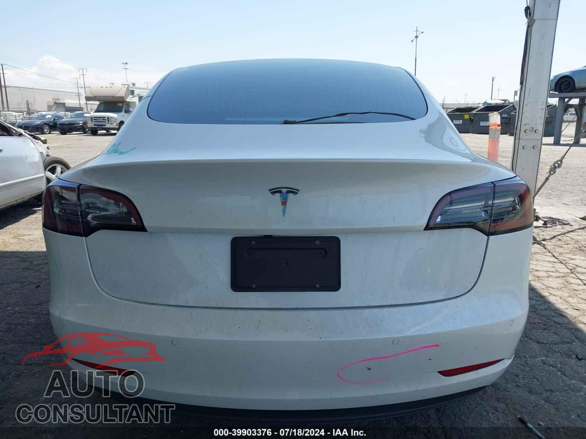 TESLA MODEL 3 2020 - 5YJ3E1EA4LF802434