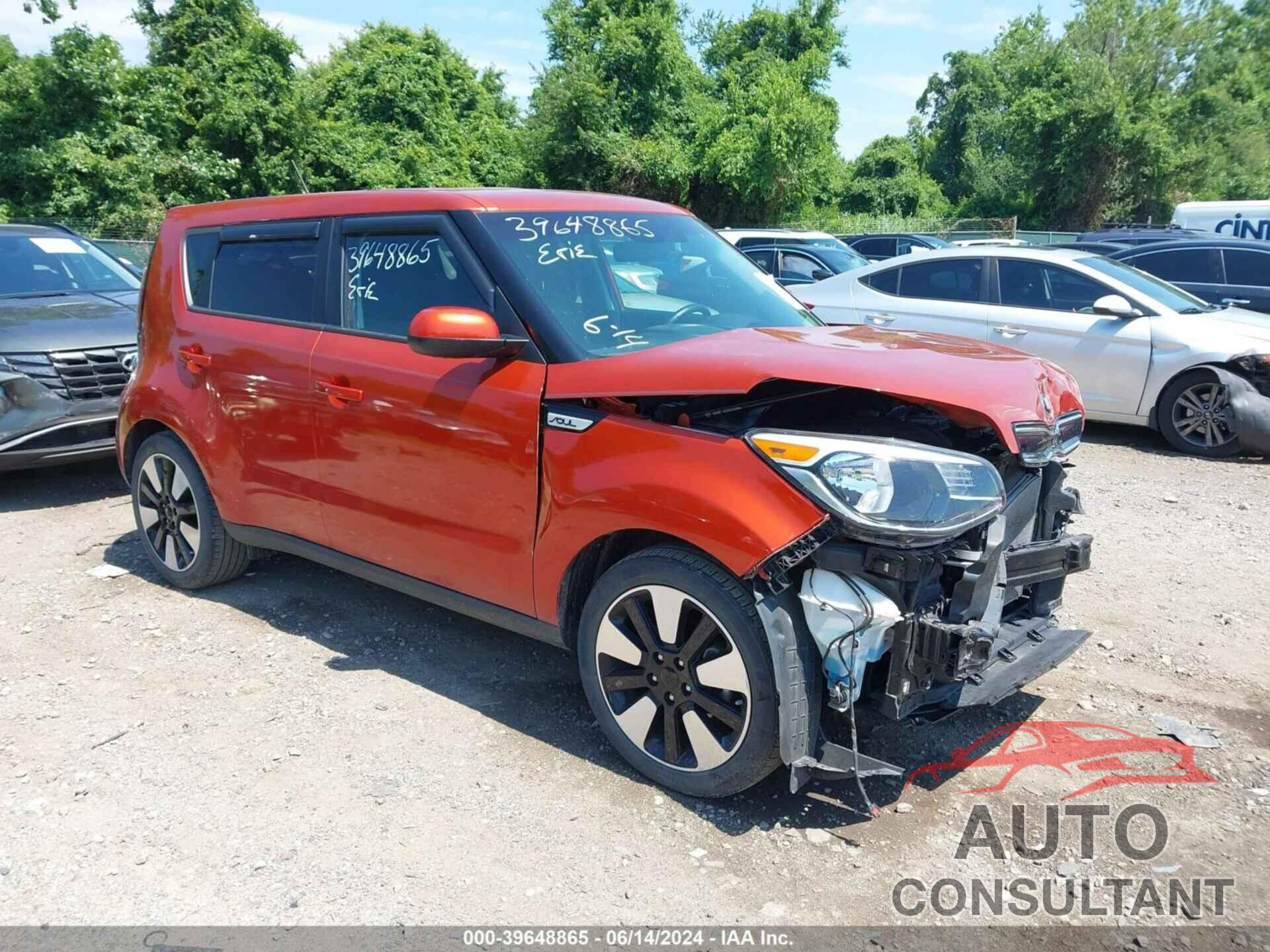 KIA SOUL 2018 - KNDJP3A5XJ7572942