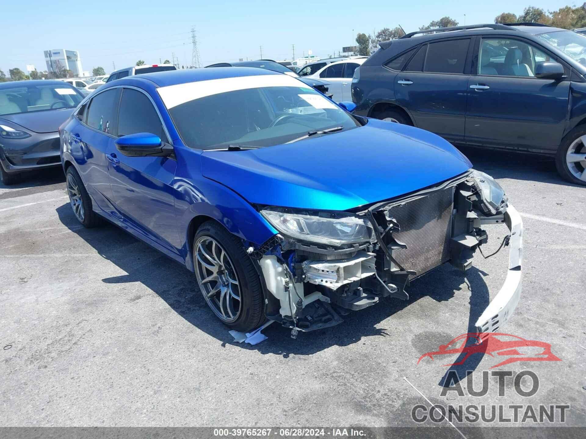 HONDA CIVIC 2019 - 2HGFC2F83KH566485