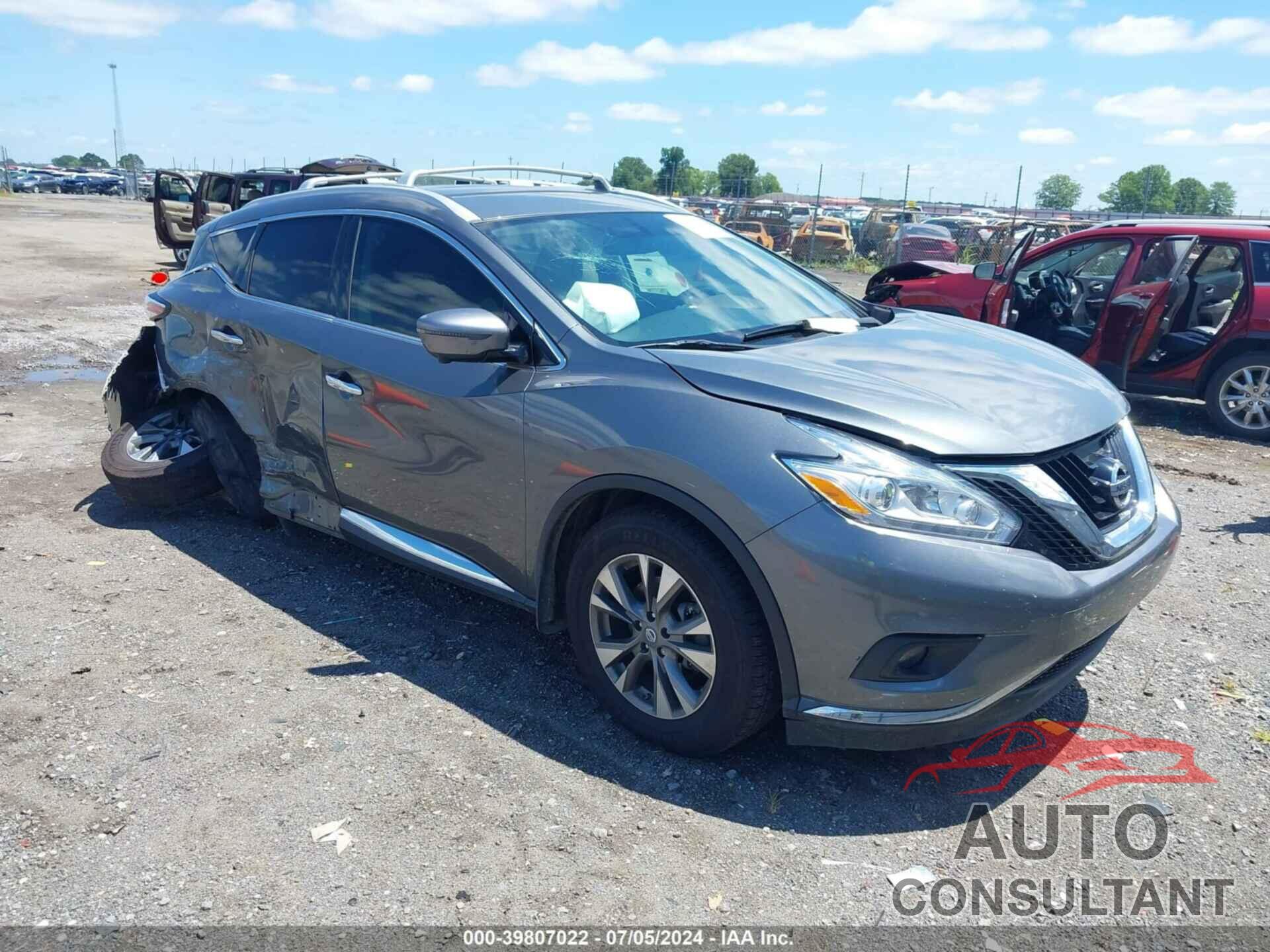 NISSAN MURANO 2017 - 5N1AZ2MG6HN147575