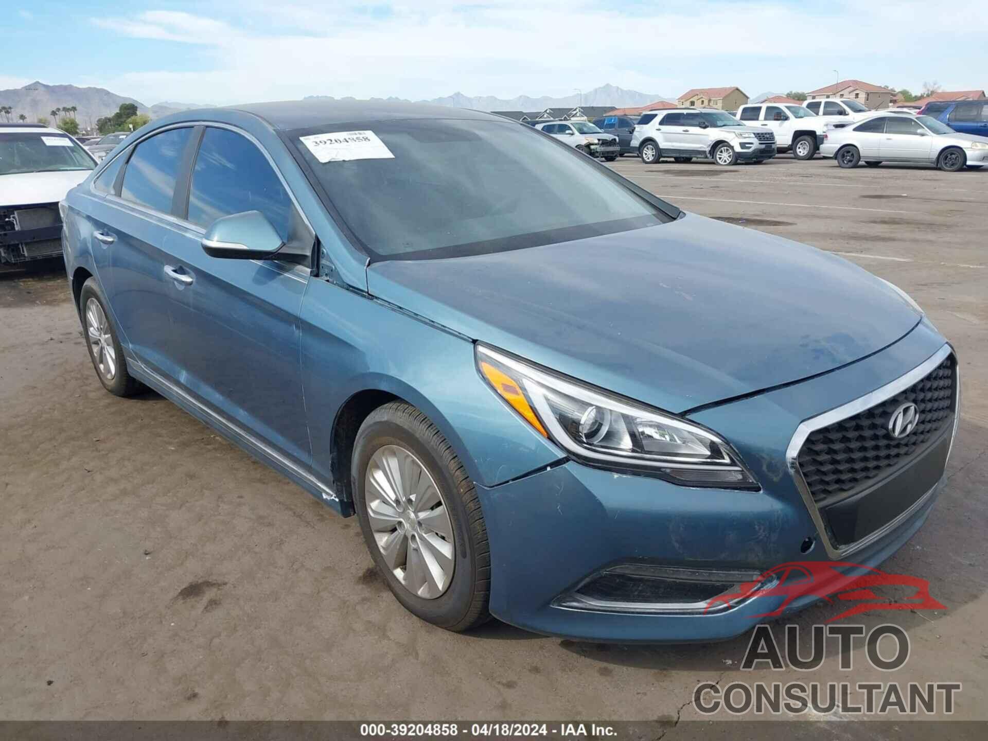 HYUNDAI SONATA 2016 - KMHE24L17GA015929
