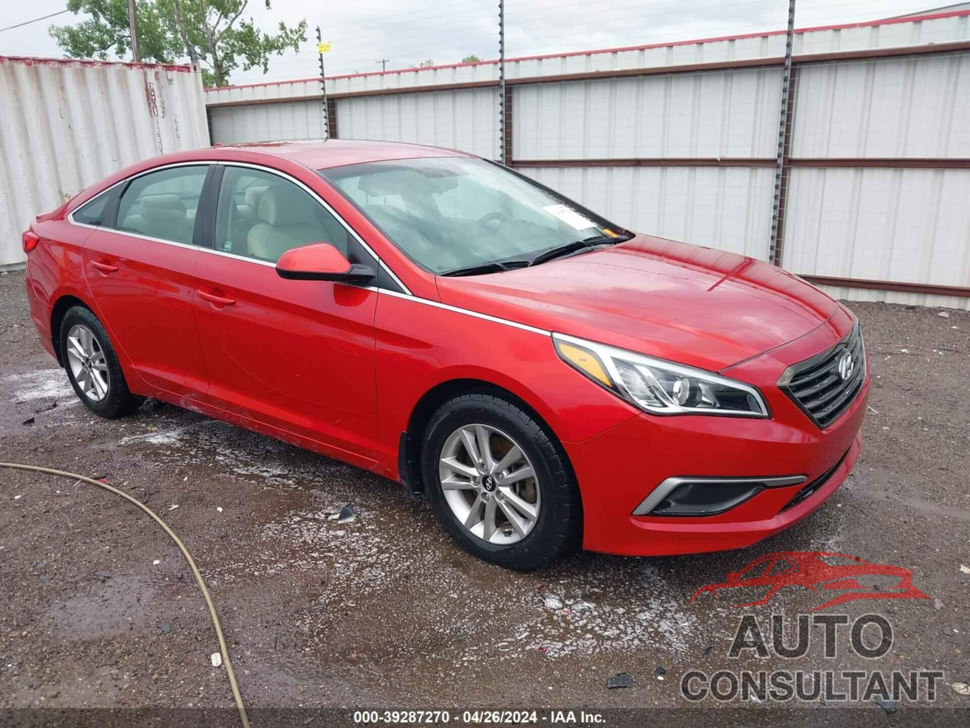 HYUNDAI SONATA 2017 - 5NPE24AF9HH555392