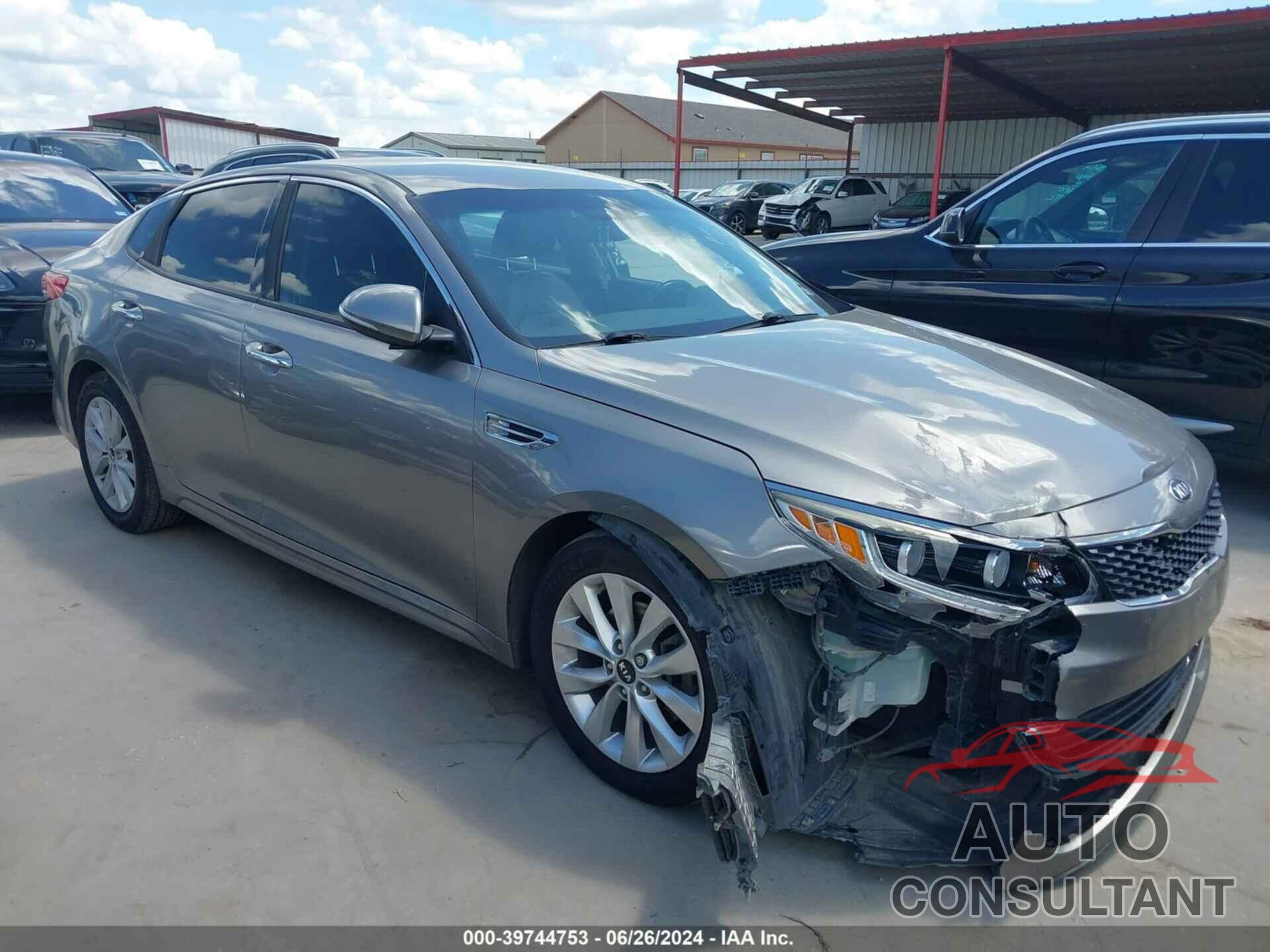 KIA OPTIMA 2016 - 5XXGU4L39GG065390