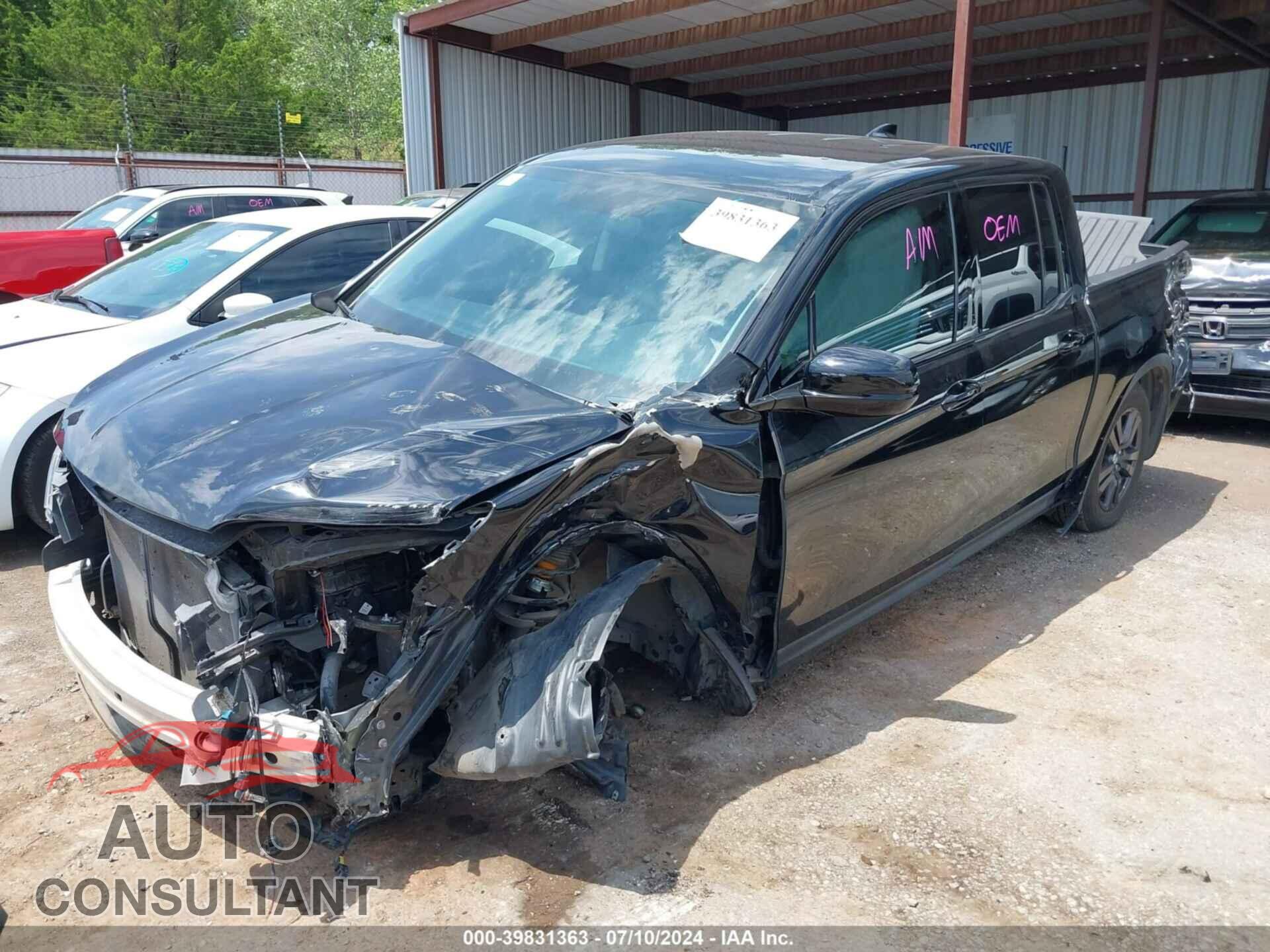 HONDA RIDGELINE 2017 - 5FPYK2F12HB010963