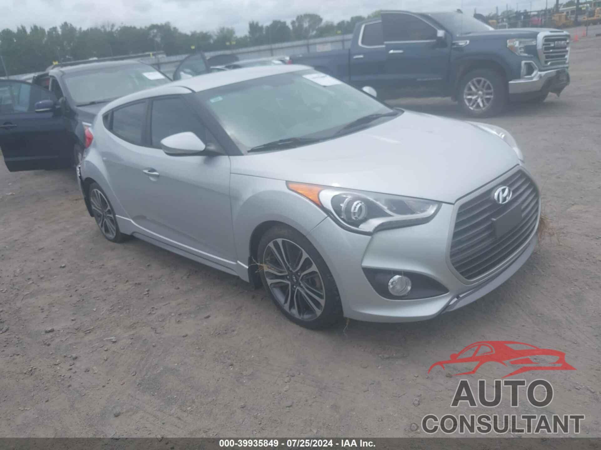 HYUNDAI VELOSTER 2017 - KMHTC6AE5HU314549