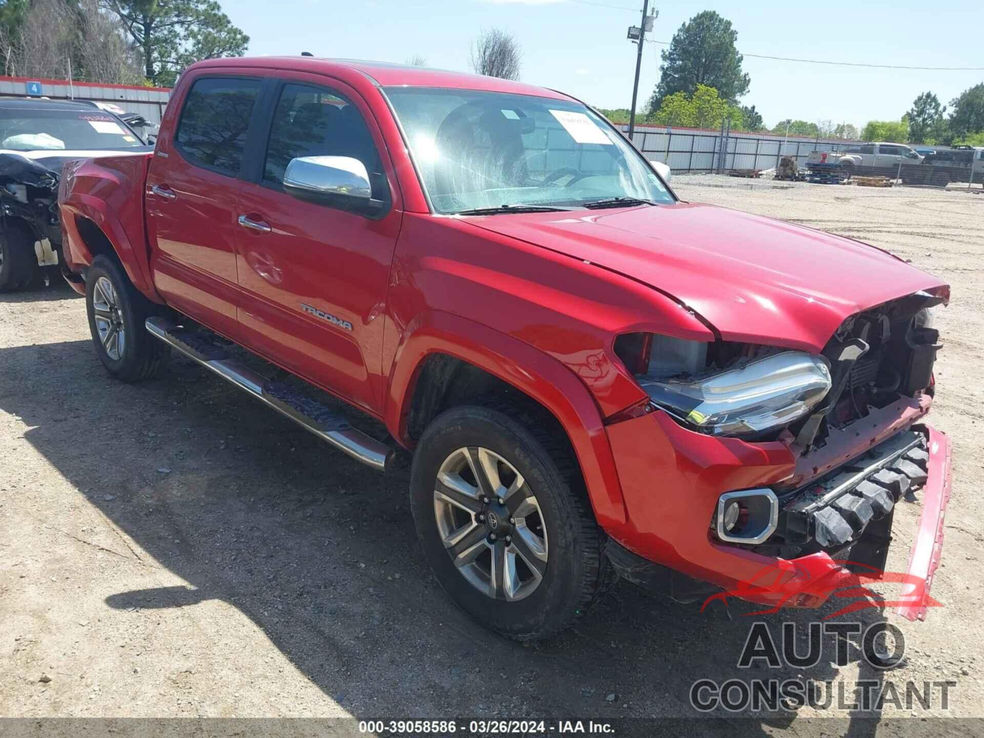 TOYOTA TACOMA 2017 - 5TFEZ5CN6HX040800