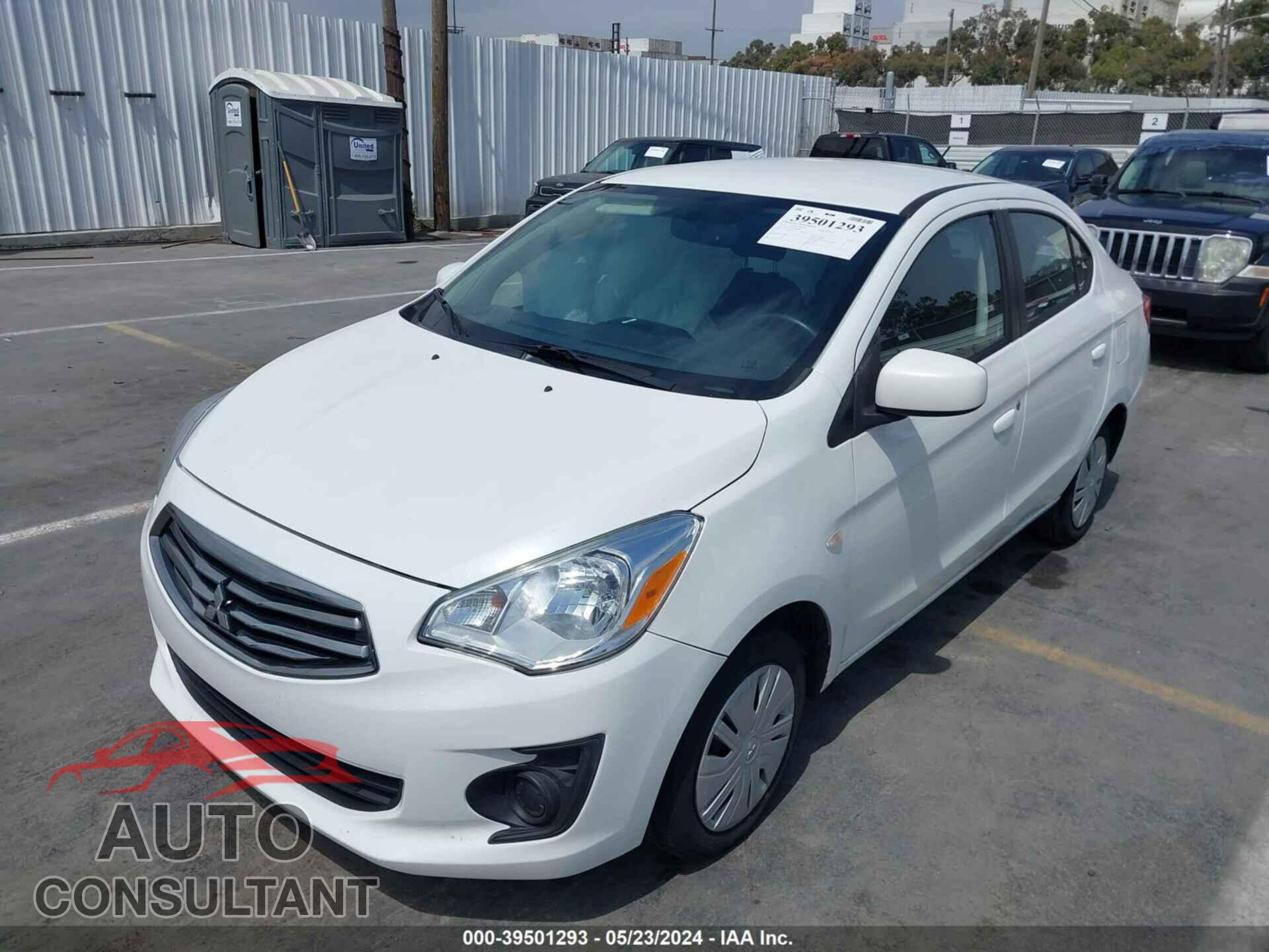 MITSUBISHI MIRAGE G4 2017 - ML32F3FJ7HHF06680