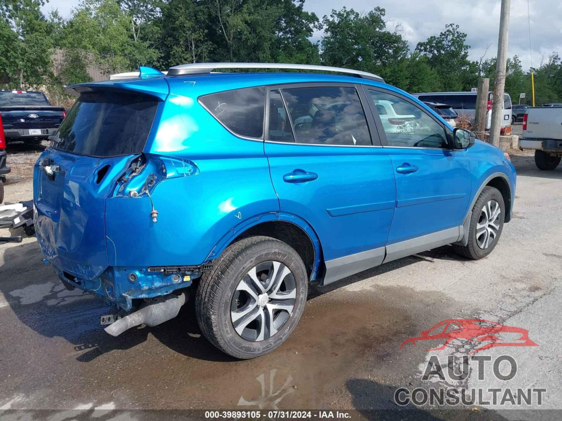 TOYOTA RAV4 2016 - 2T3BFREVXGW419723