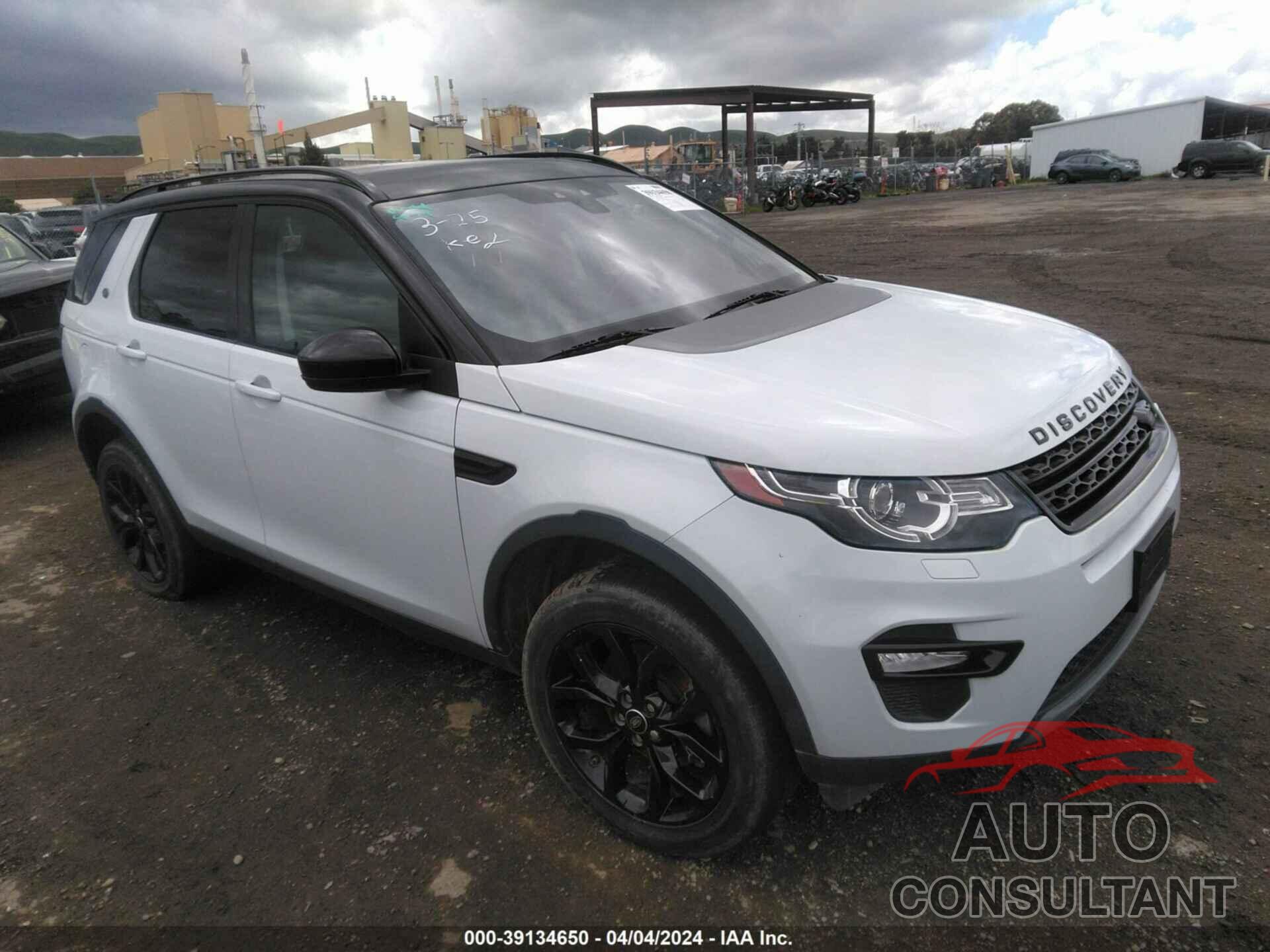 LAND ROVER DISCOVERY SPORT 2017 - SALCT2BG3HH712468