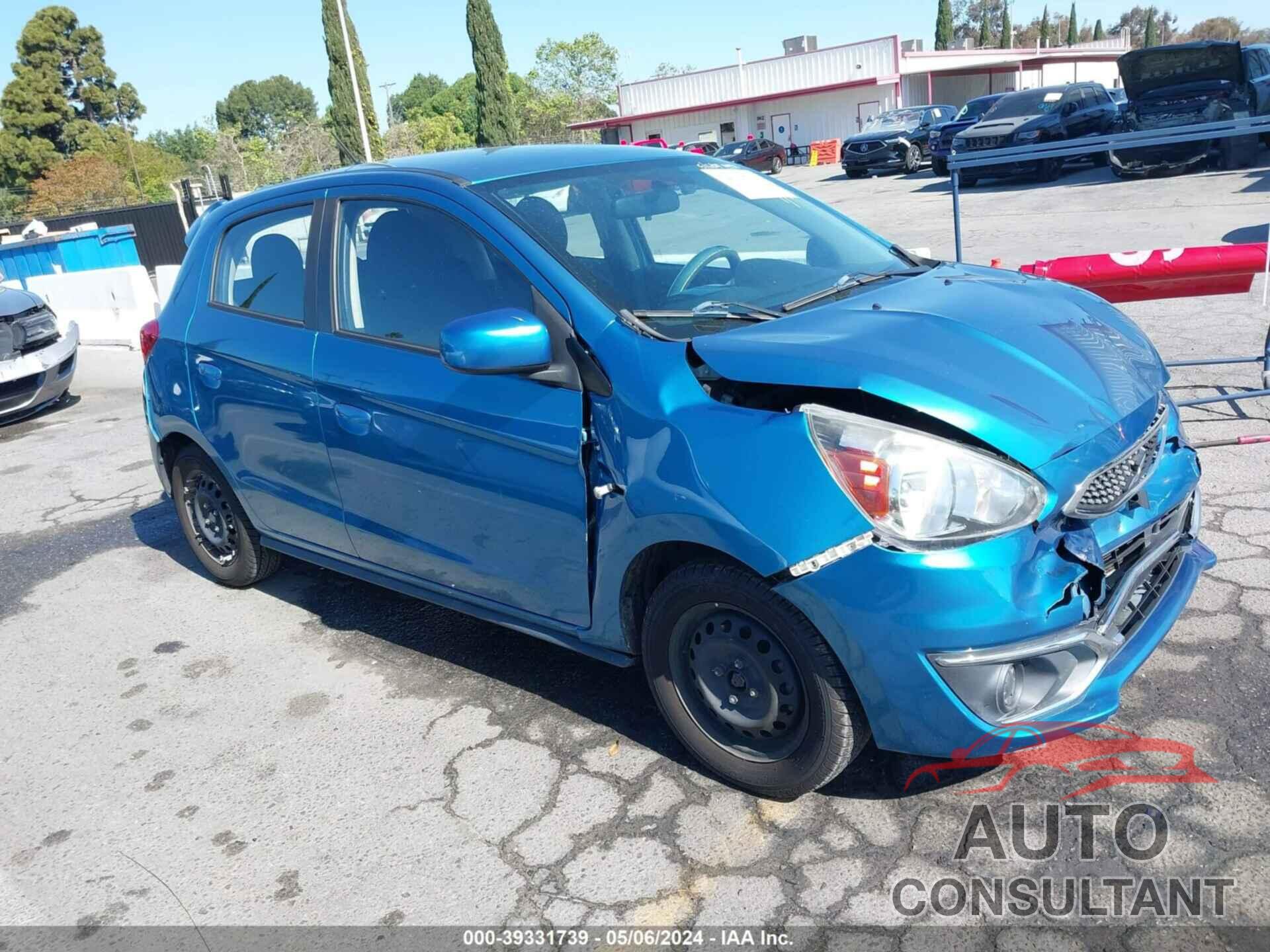 MITSUBISHI MIRAGE 2017 - ML32A3HJ9HH018937