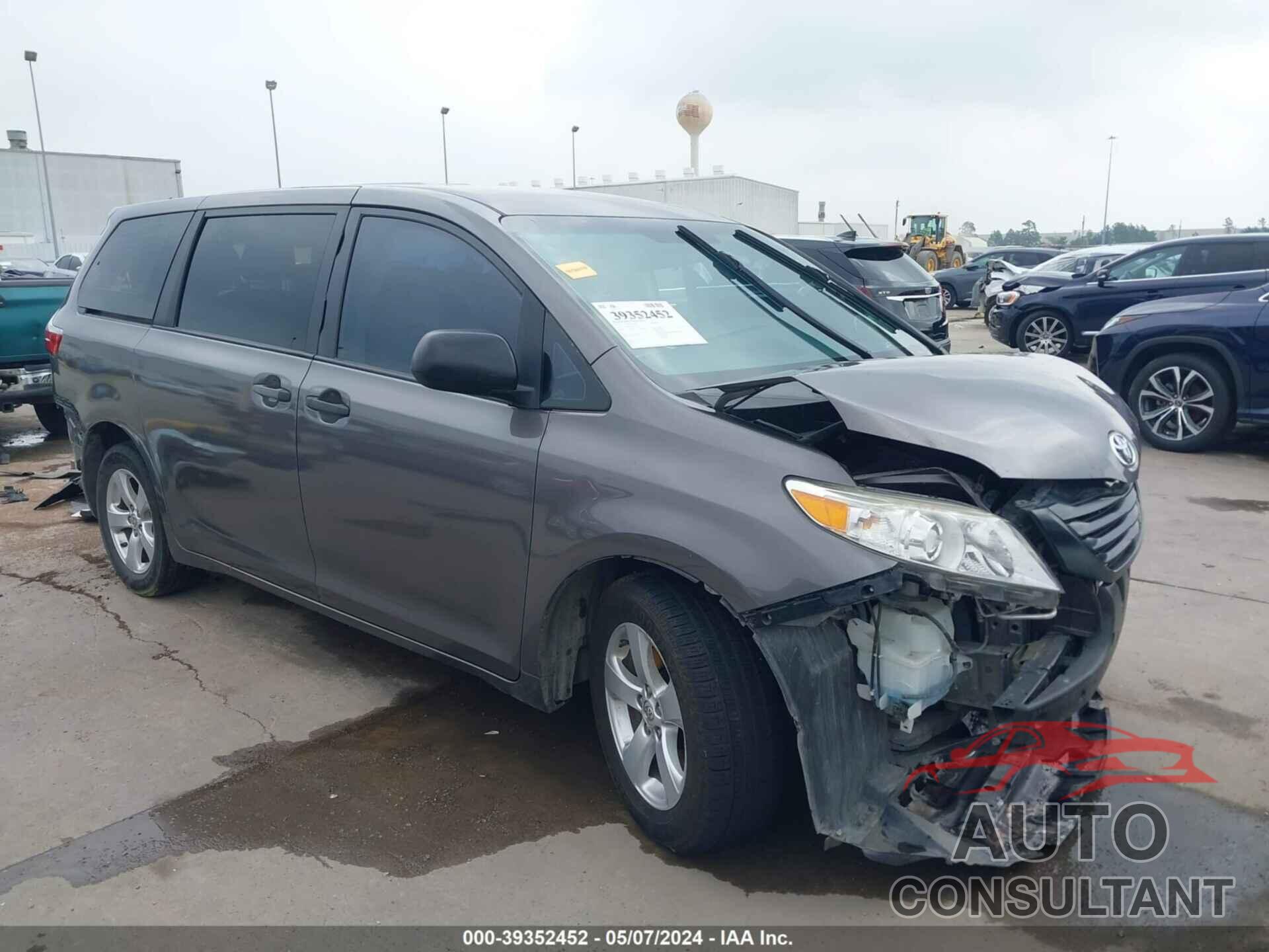 TOYOTA SIENNA 2017 - 5TDZZ3DC7HS775746