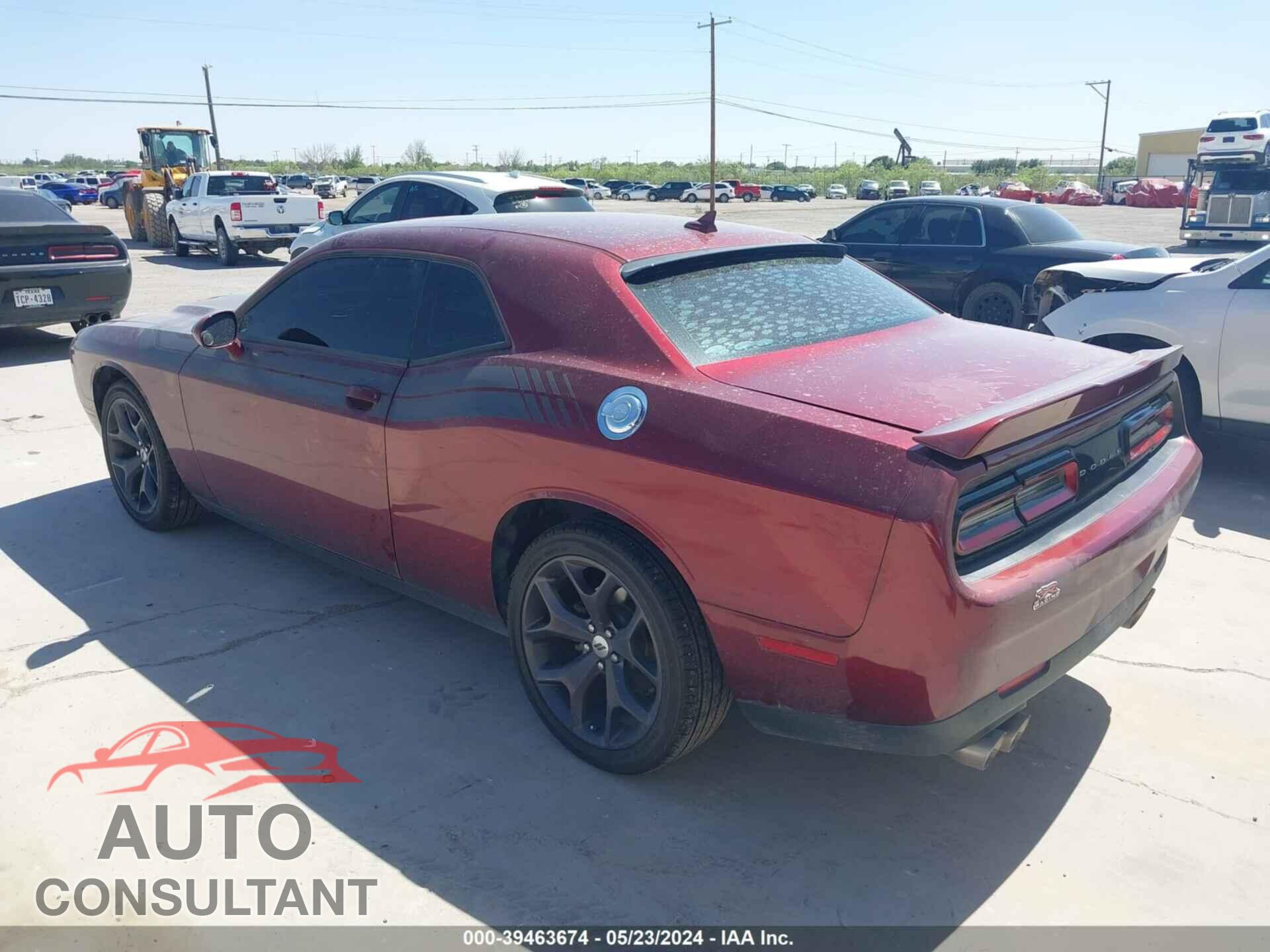 DODGE CHALLENGER 2017 - 2C3CDZAG3HH616966