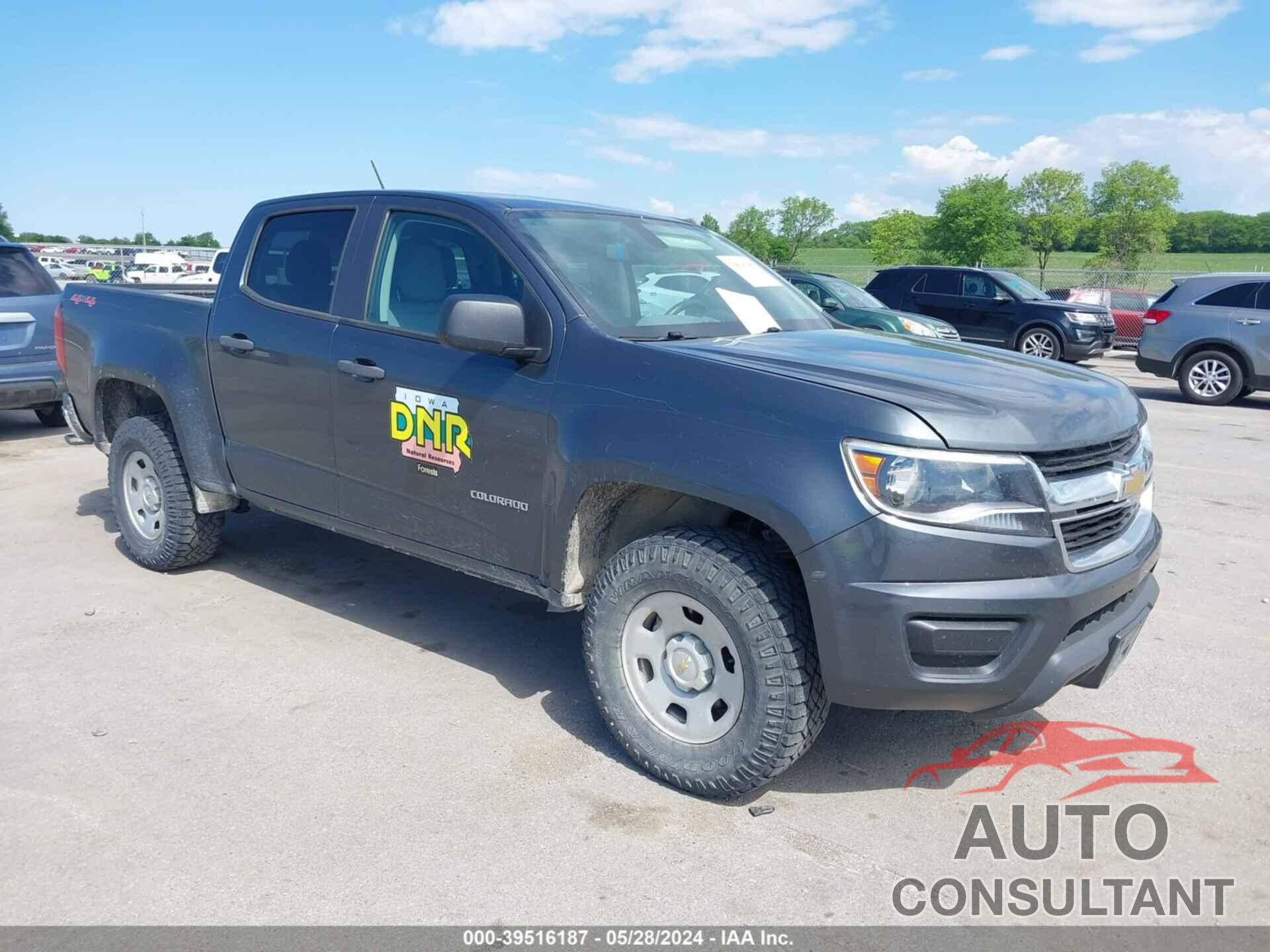 CHEVROLET COLORADO 2016 - 1GCGTBE37G1101755