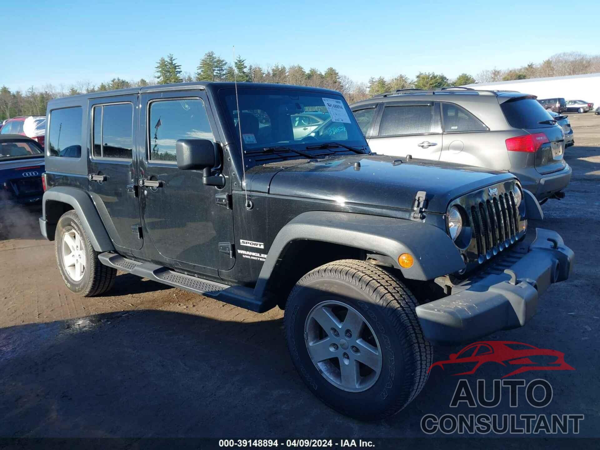 JEEP WRANGLER UNLIMITED 2017 - 1C4BJWDG0HL551734