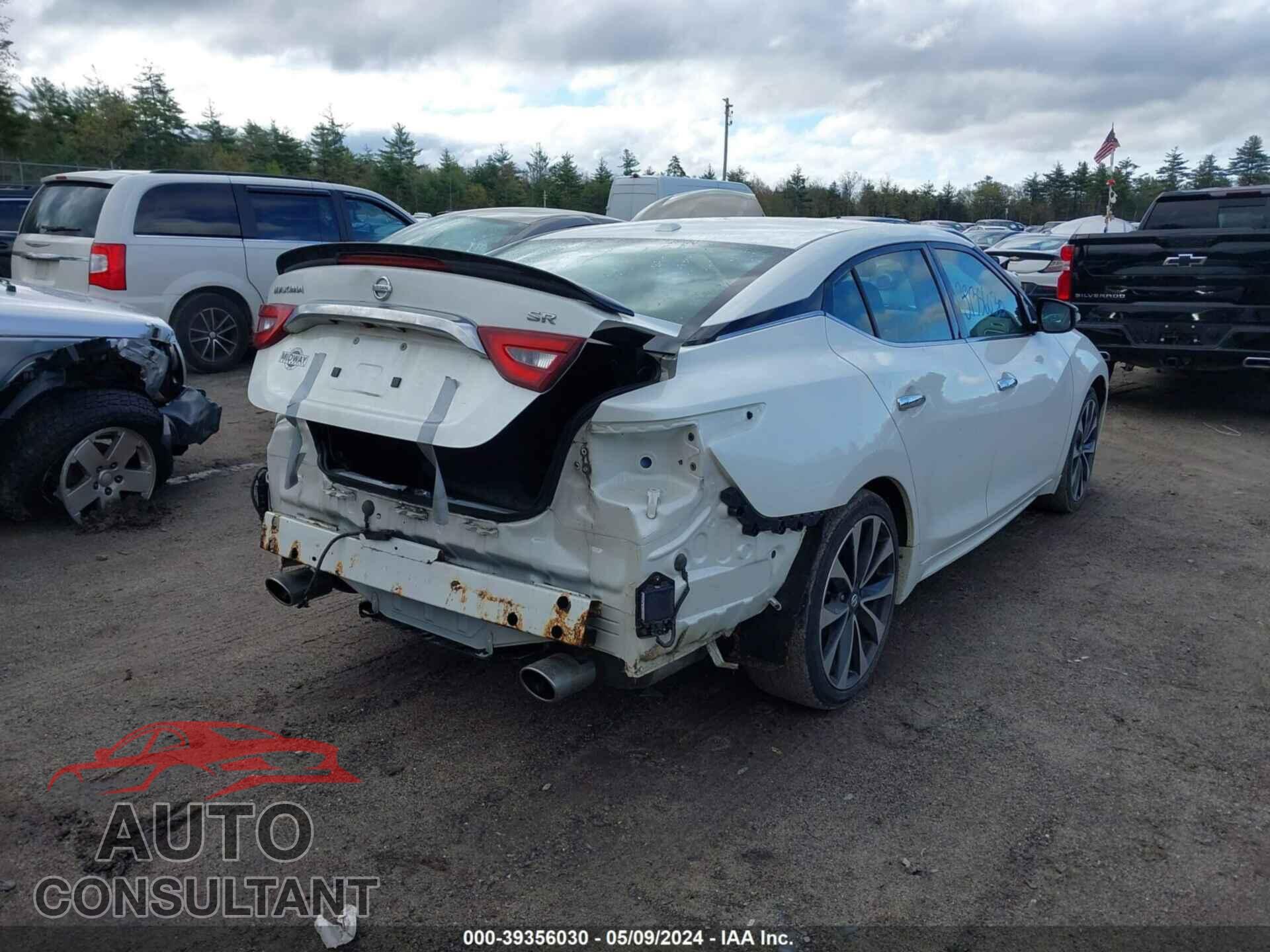 NISSAN MAXIMA 2016 - 1N4AA6AP1GC376558