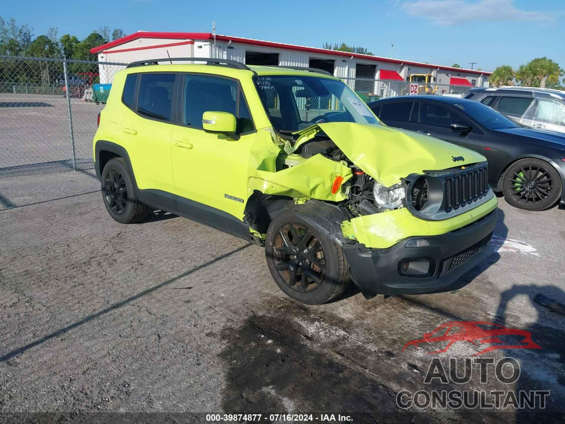 JEEP RENEGADE 2017 - ZACCJABB4HPG50051