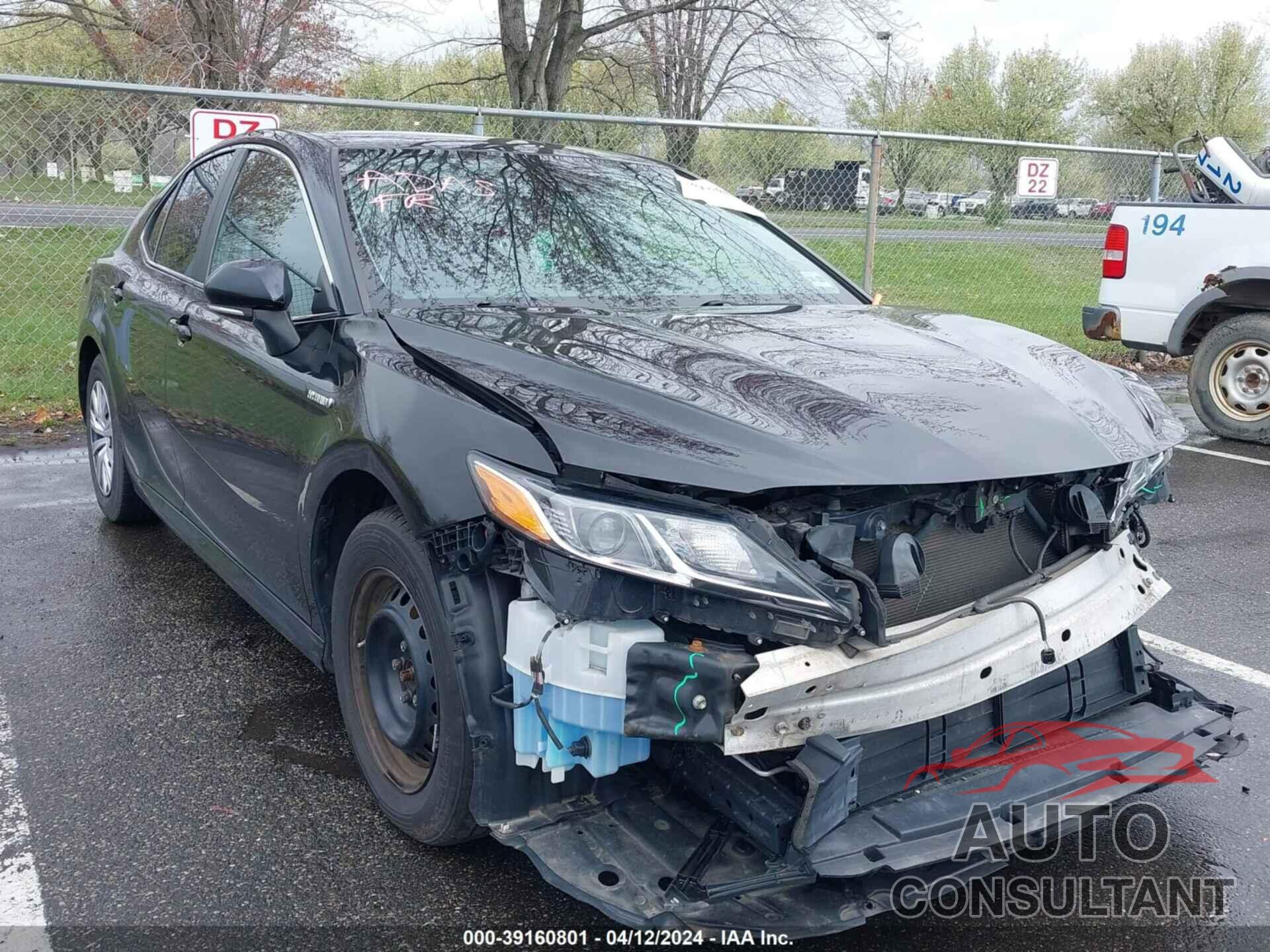 TOYOTA CAMRY HYBRID 2019 - 4T1B31HK8KU005031