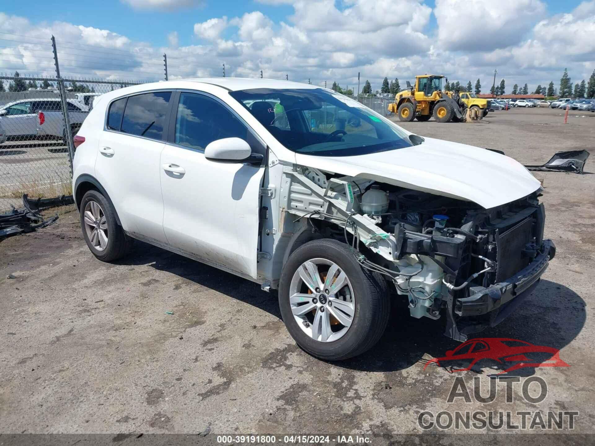 KIA SPORTAGE 2019 - KNDPM3AC6K7509923
