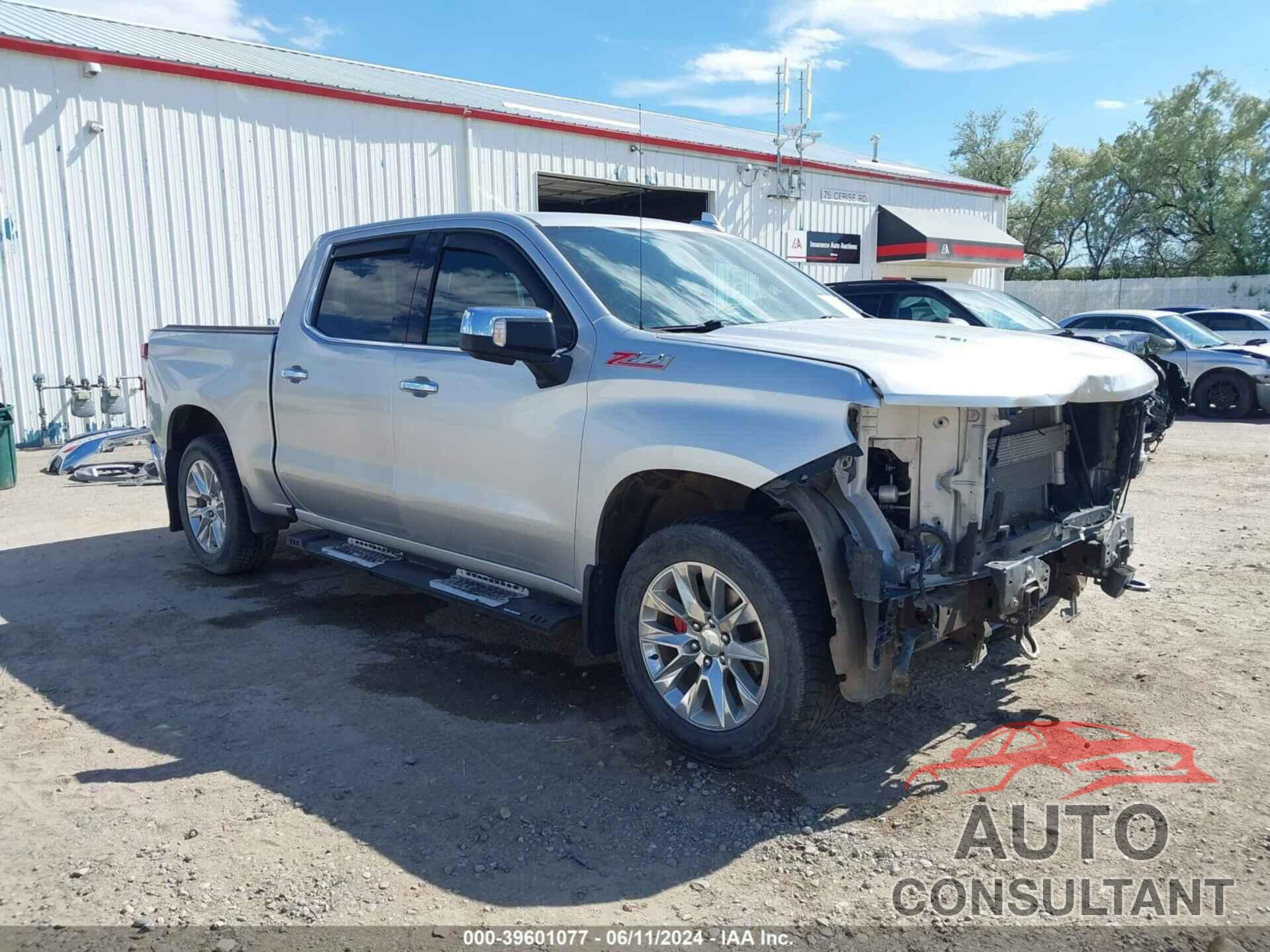 CHEVROLET SILVERADO 1500 2019 - 3GCUYGEL9KG180132