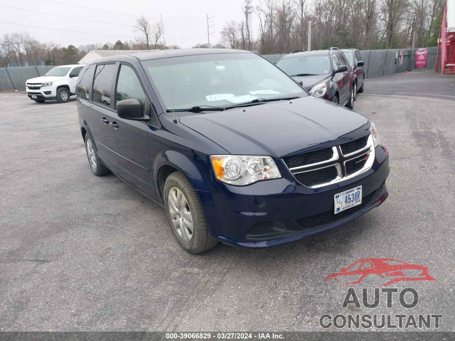 DODGE GRAND CARAVAN 2016 - 2C4RDGBG1GR101840