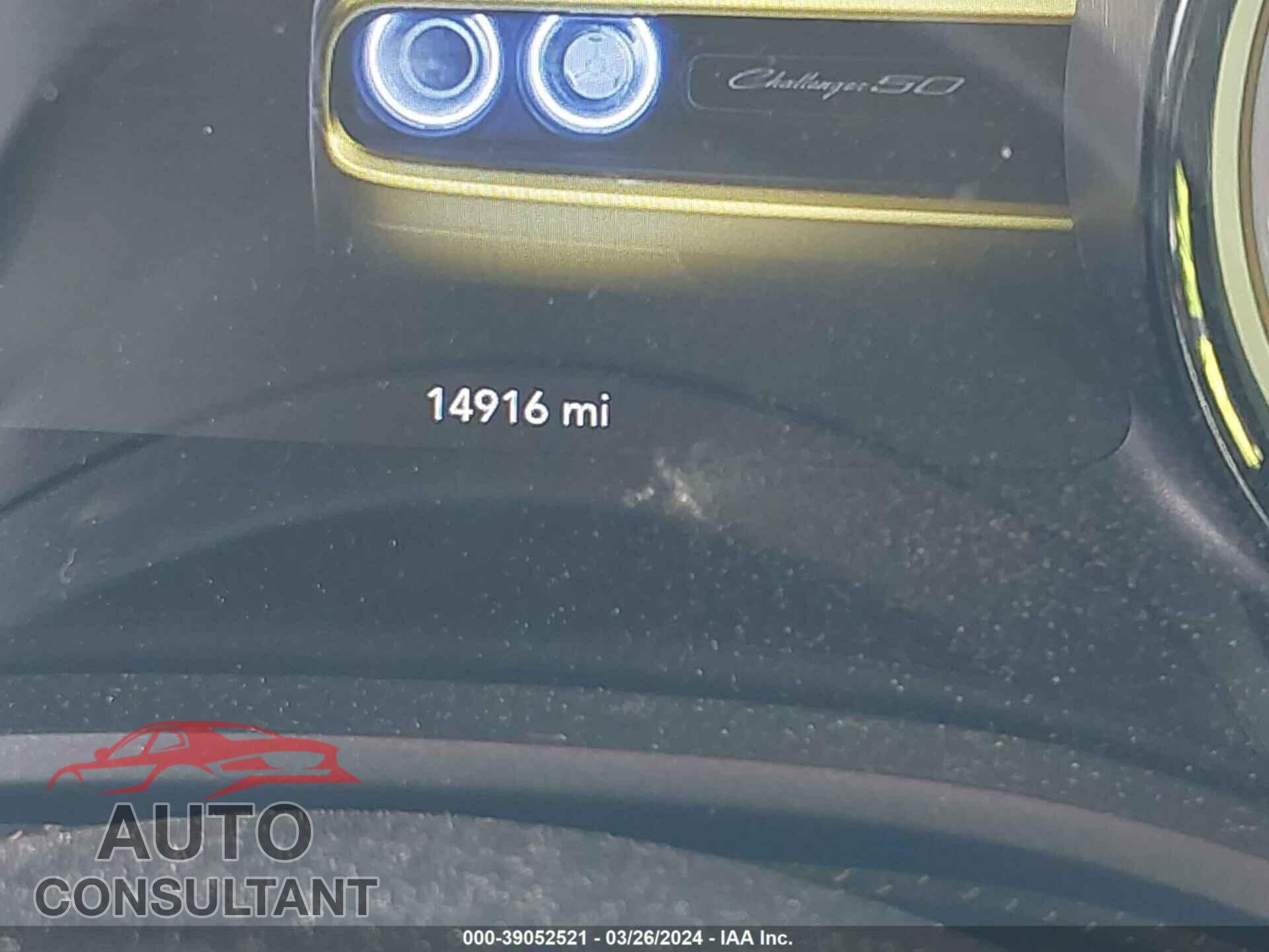 DODGE CHALLENGER 2020 - 2C3CDZBT2LH149124