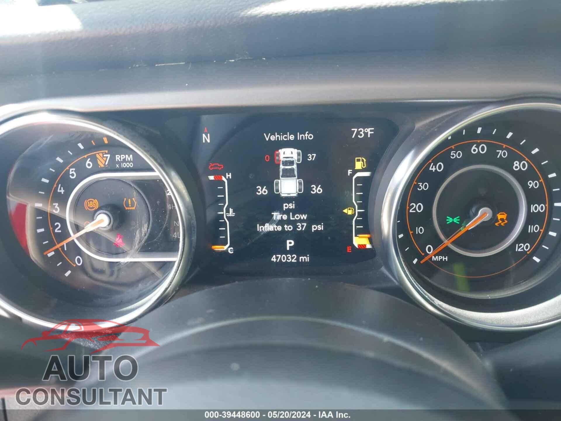 JEEP GLADIATOR 2021 - 1C6HJTAGXML563307