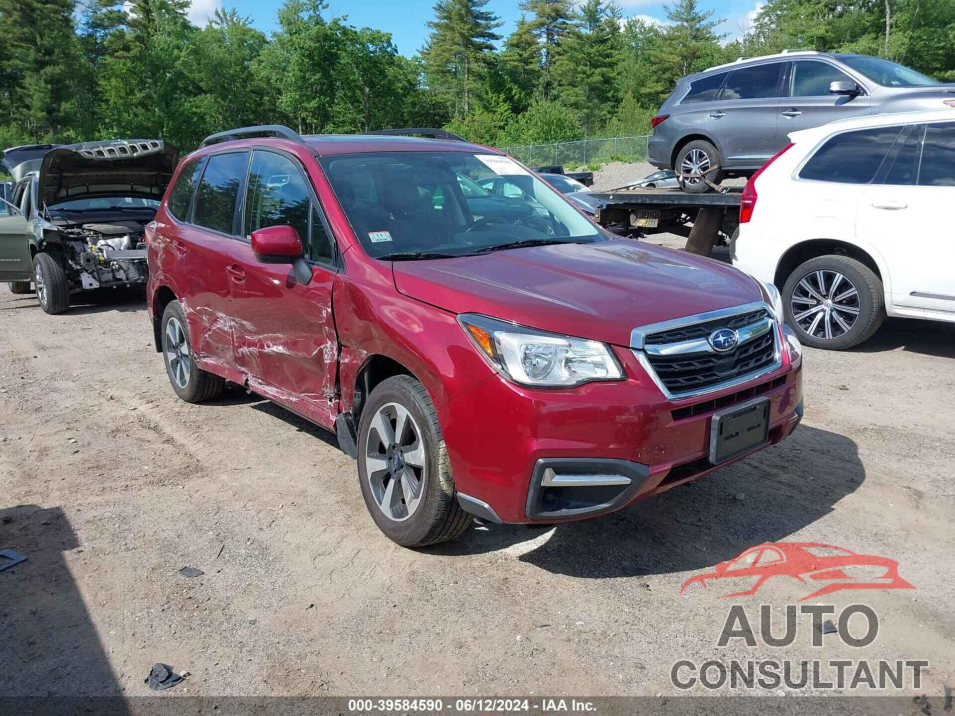 SUBARU FORESTER 2017 - JF2SJAEC6HH550011