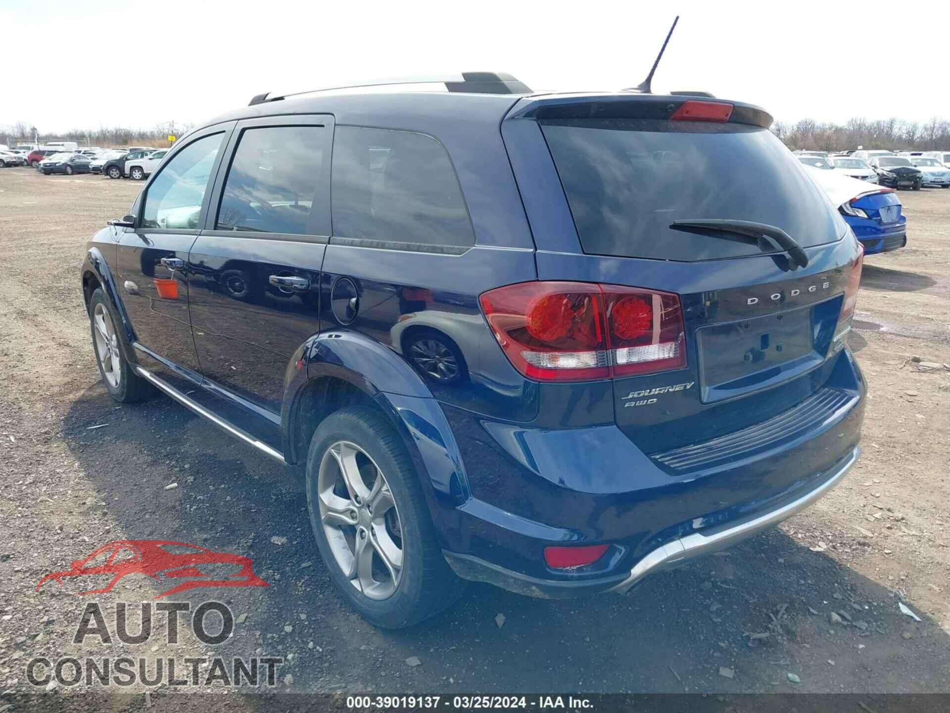 DODGE JOURNEY 2017 - 3C4PDDGG5HT706294