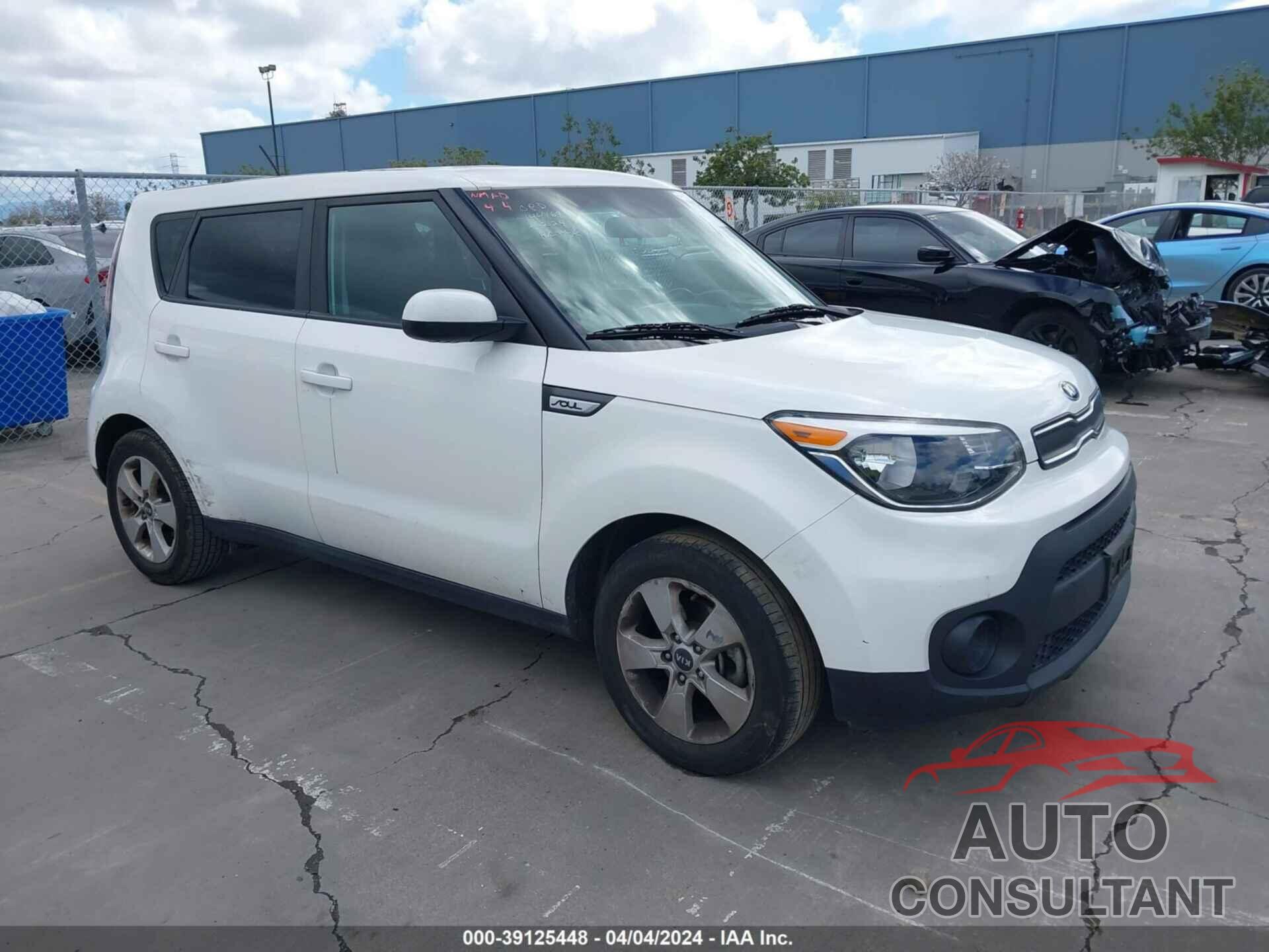 KIA SOUL 2019 - KNDJN2A28K7017589