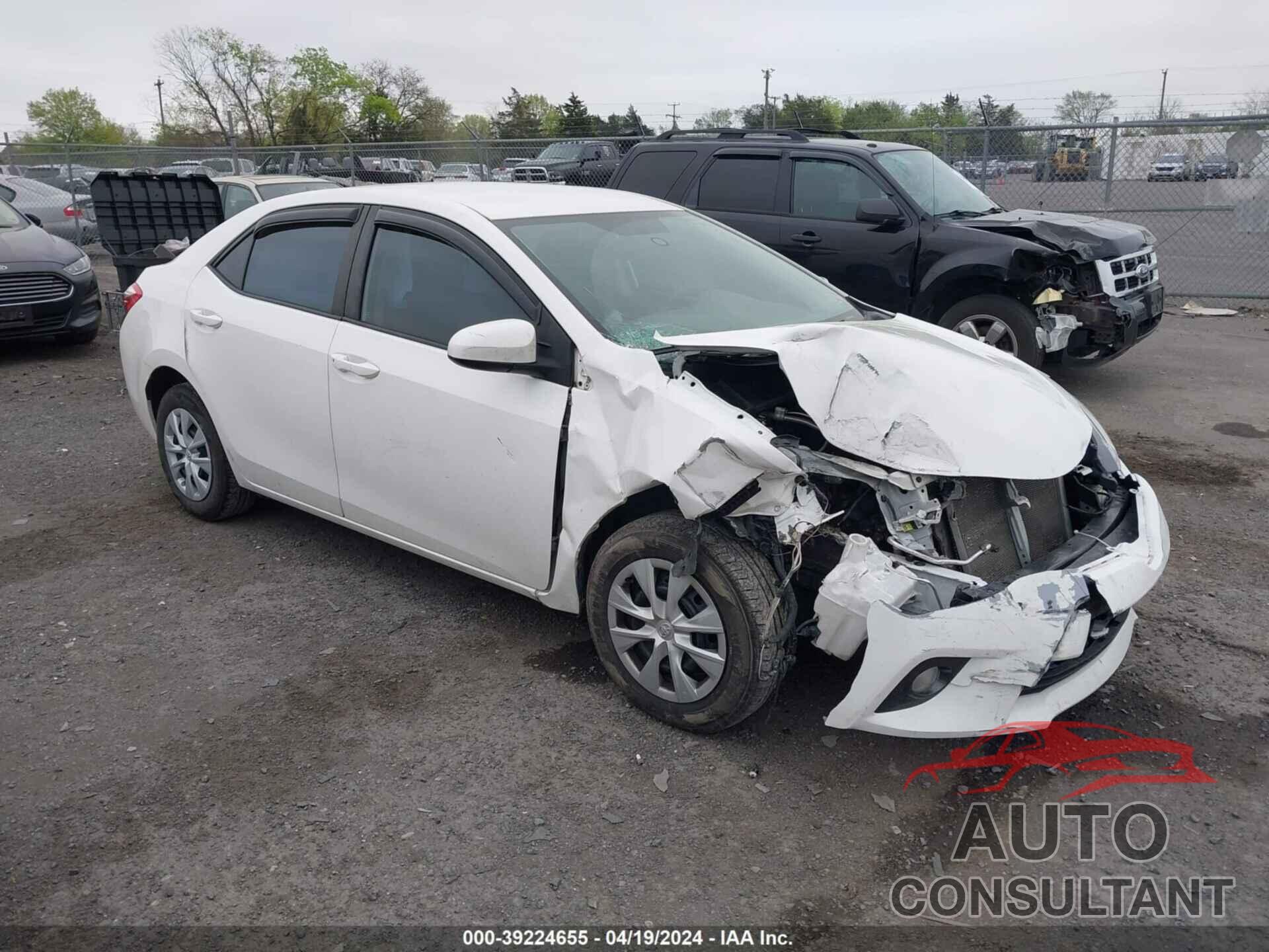 TOYOTA COROLLA 2016 - 2T1BURHE3GC692966