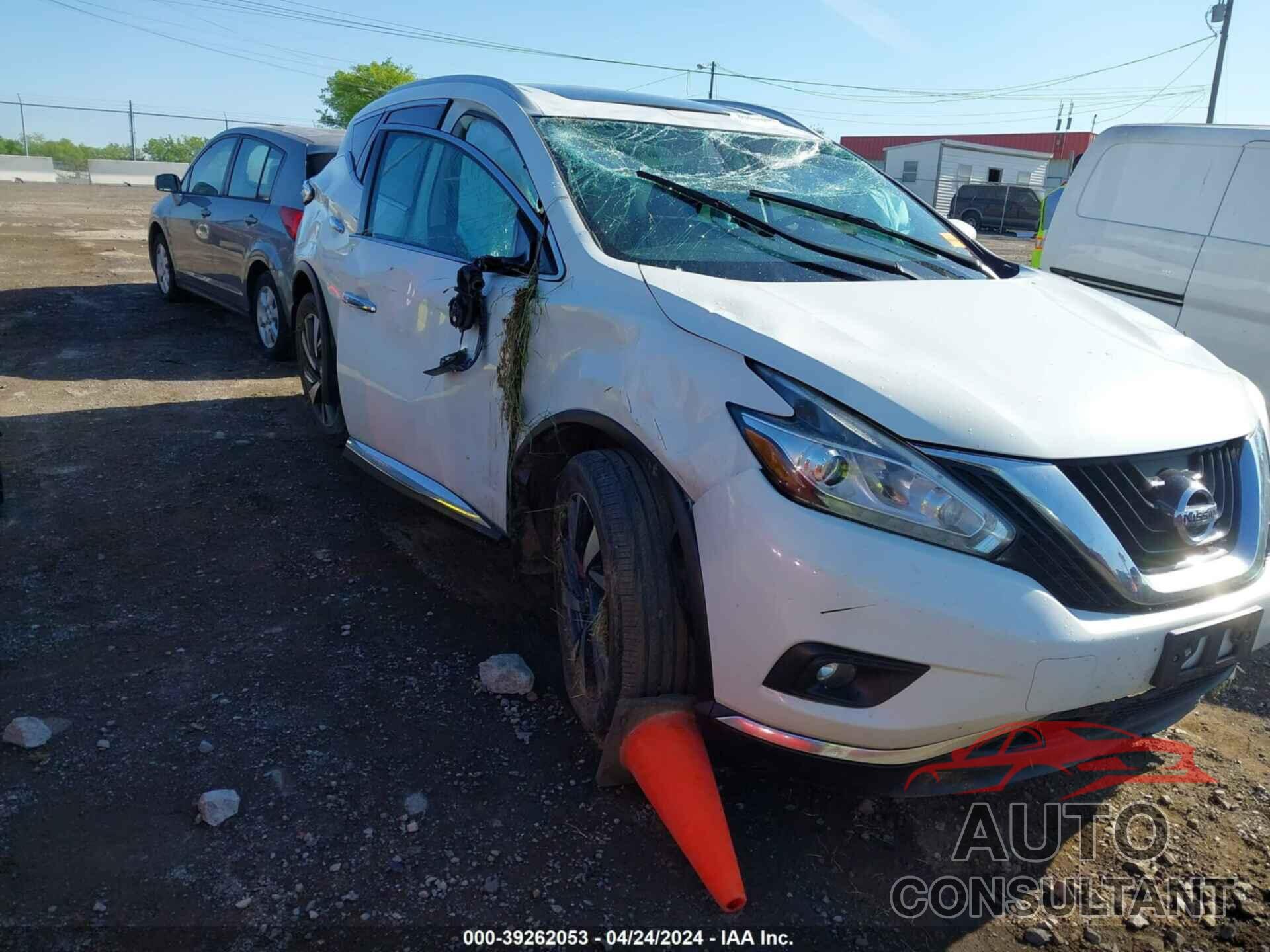 NISSAN MURANO 2018 - 5N1AZ2MG7JN127020