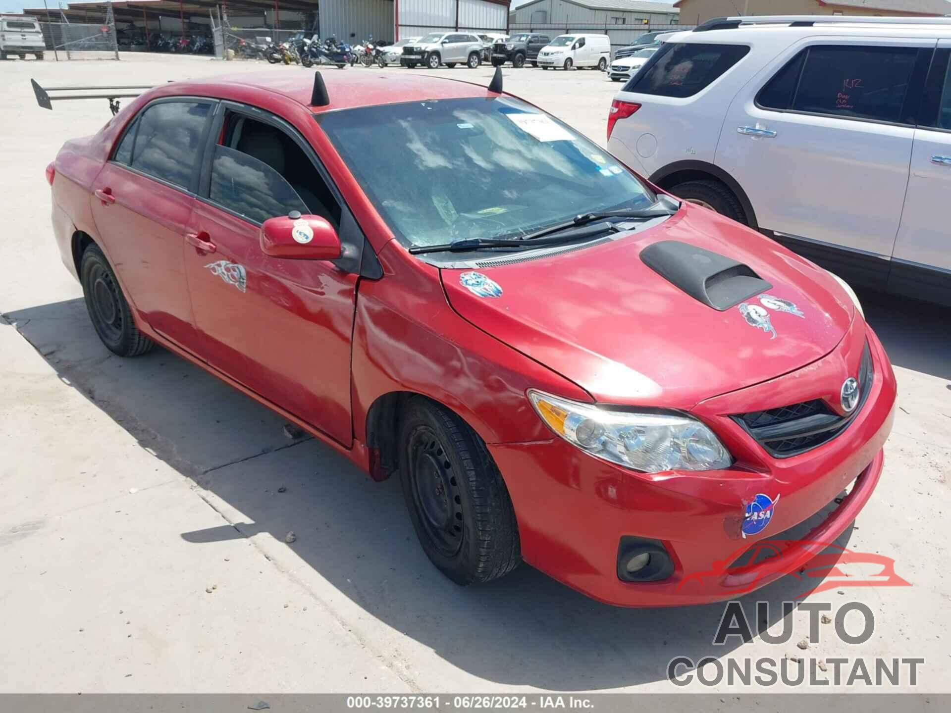 TOYOTA COROLLA 2011 - JTDBU4EEXBJ090196