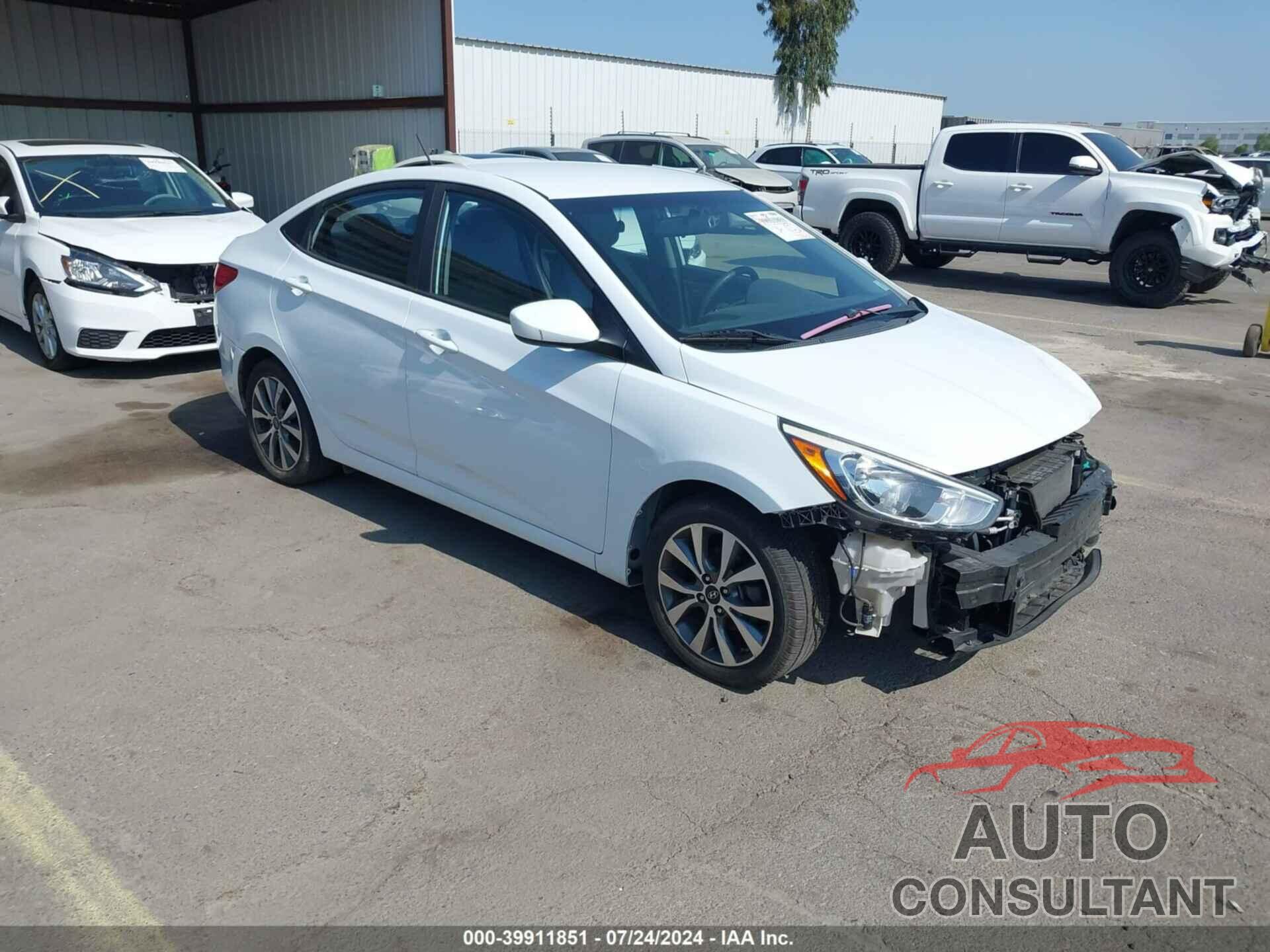 HYUNDAI ACCENT 2017 - KMHCT4AE5HU285283