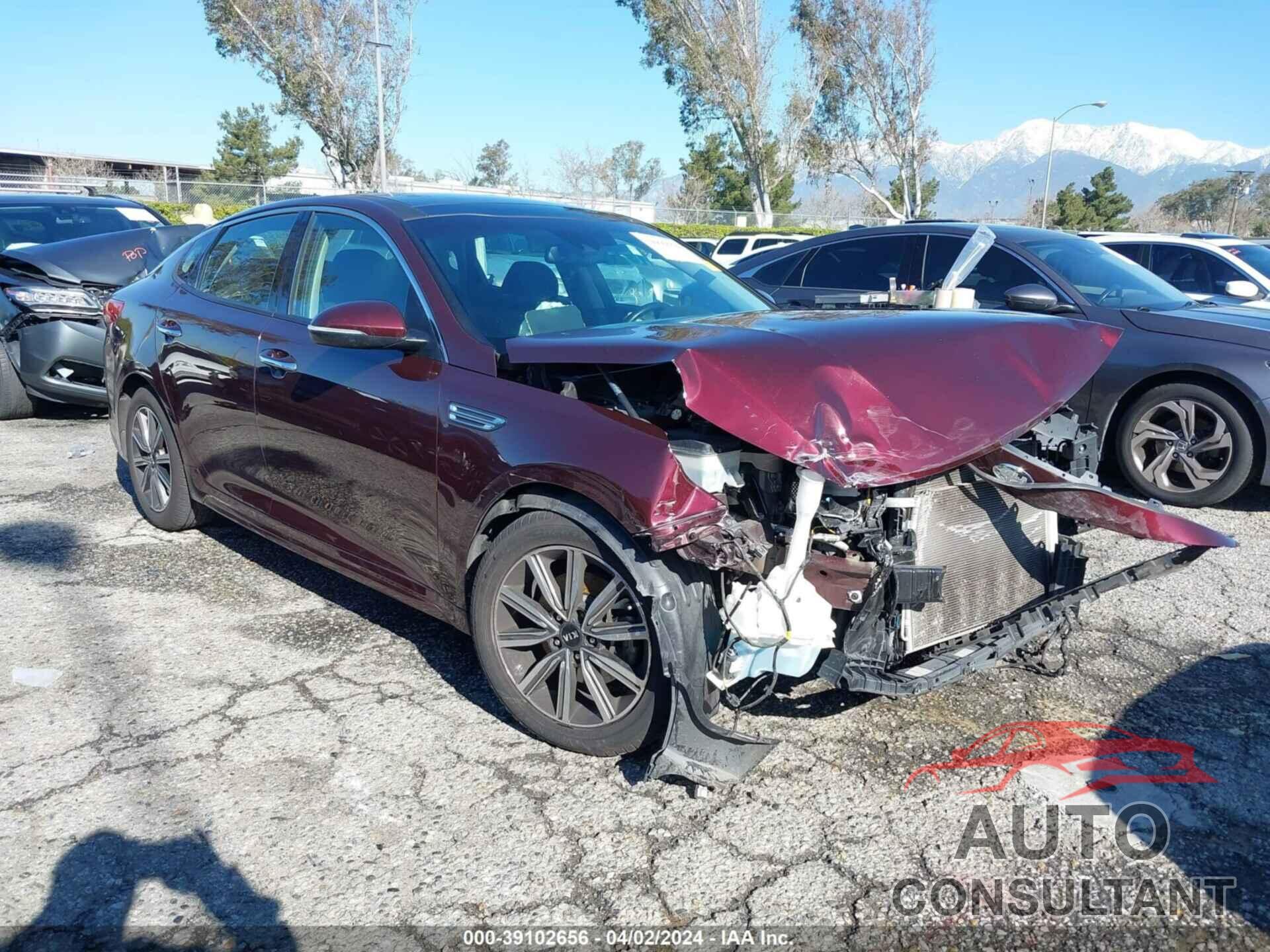 KIA OPTIMA 2019 - 5XXGT4L37KG331517