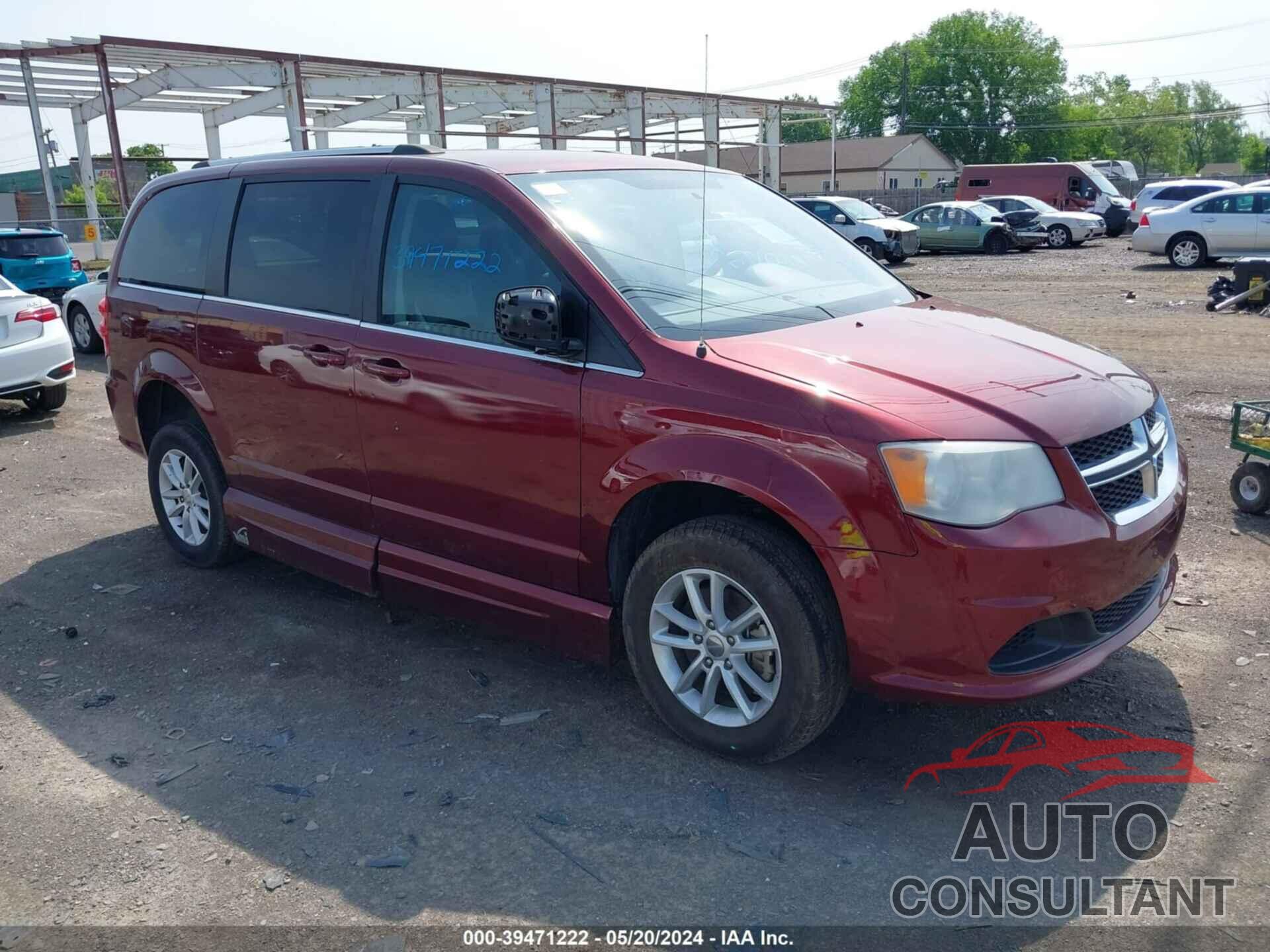 DODGE GRAND CARAVAN 2018 - 2C4RDGCG7JR178766