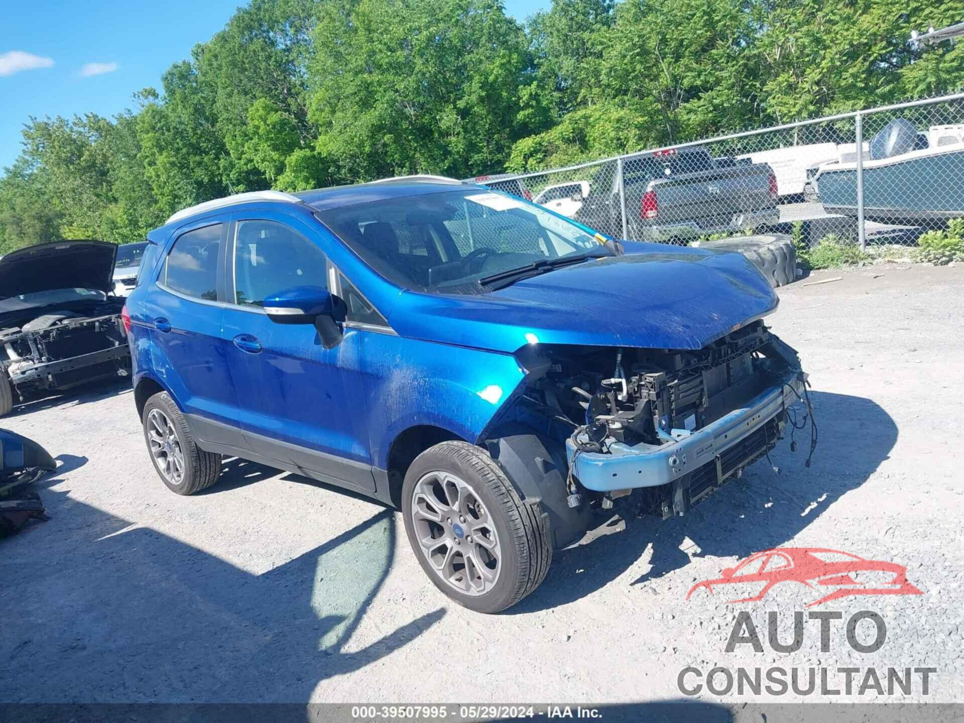 FORD ECOSPORT 2019 - MAJ6S3KL6KC282407