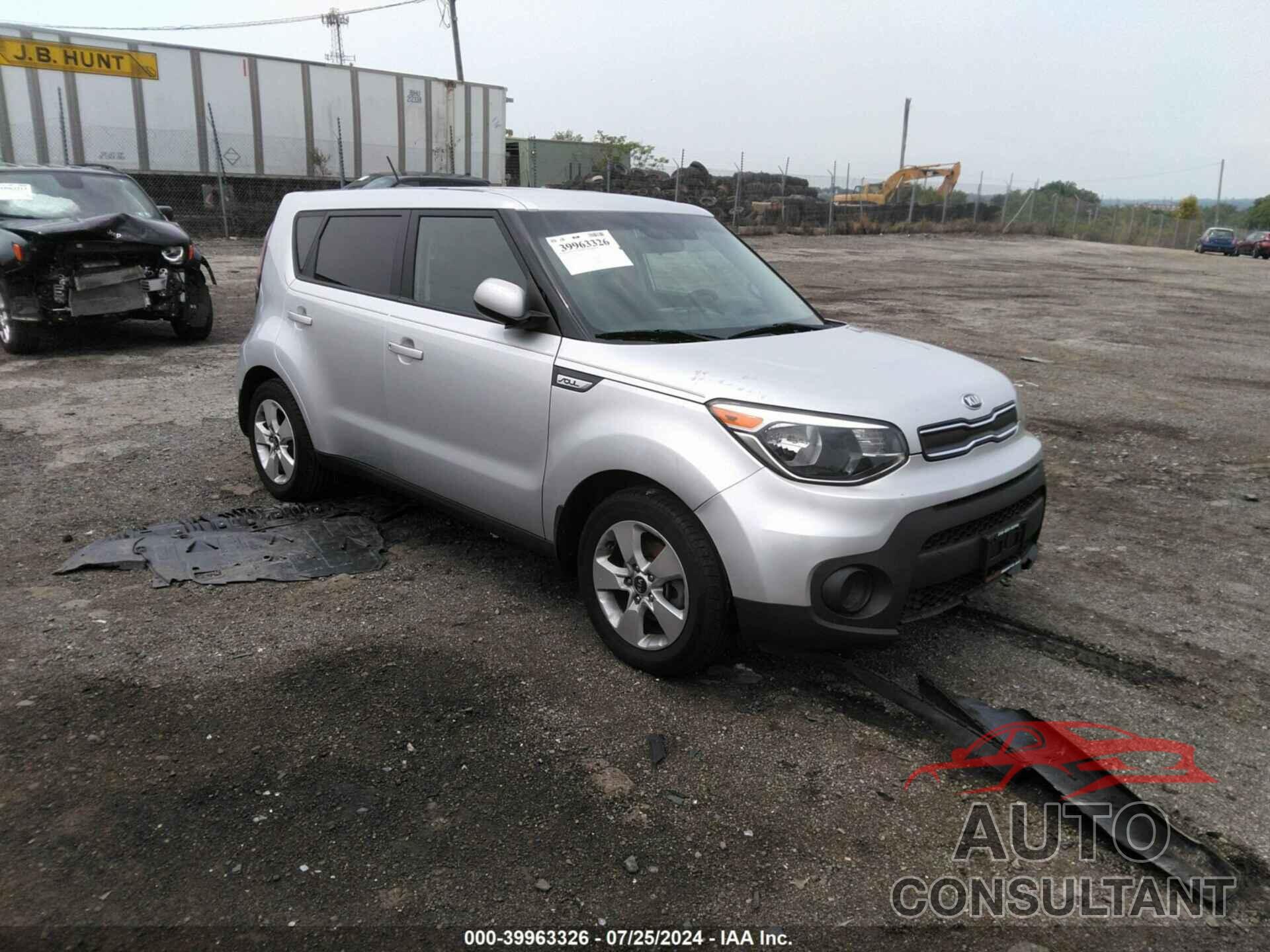 KIA SOUL 2019 - KNDJN2A22K7699997