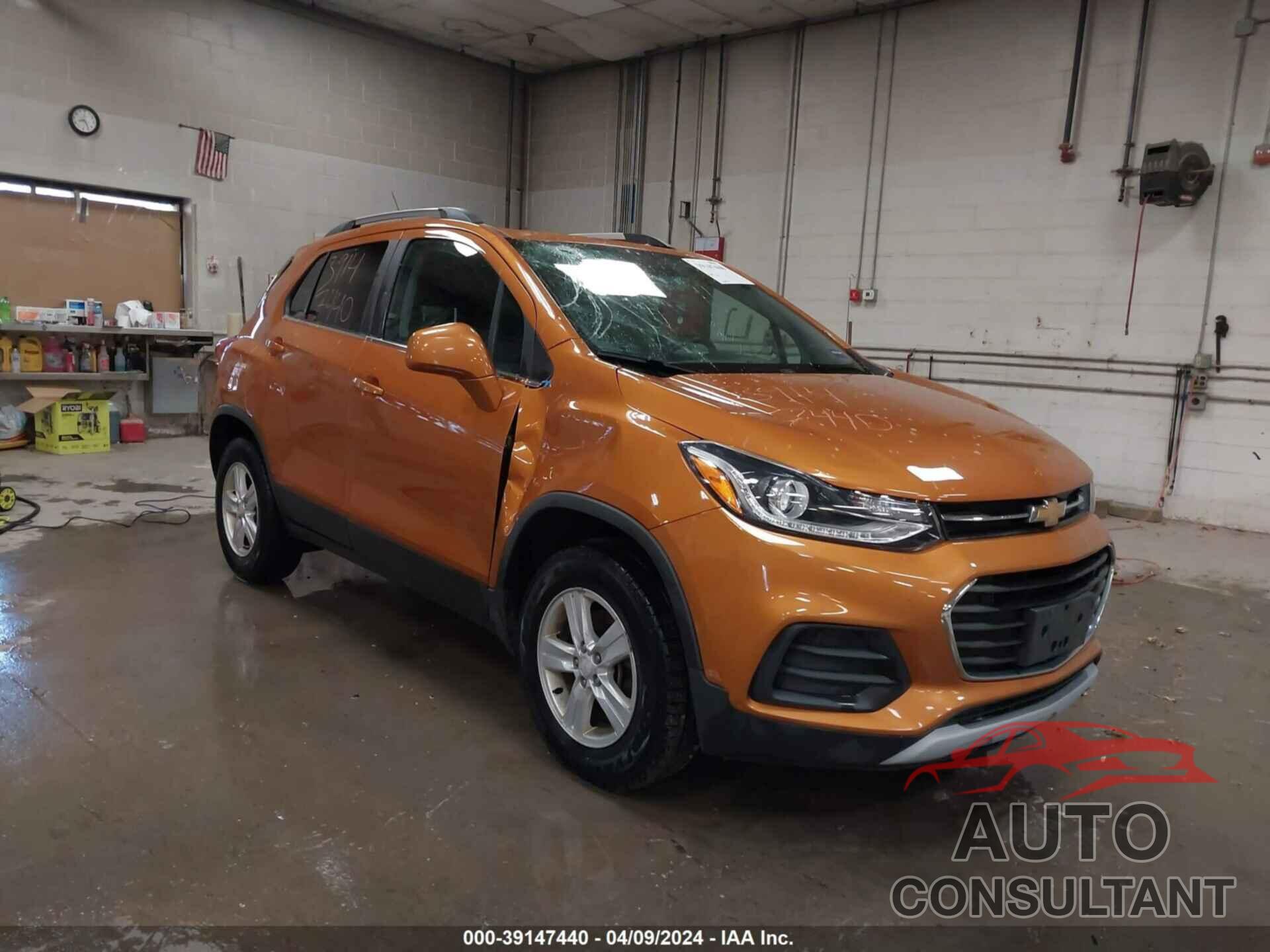 CHEVROLET TRAX 2017 - 3GNCJPSB9HL174253