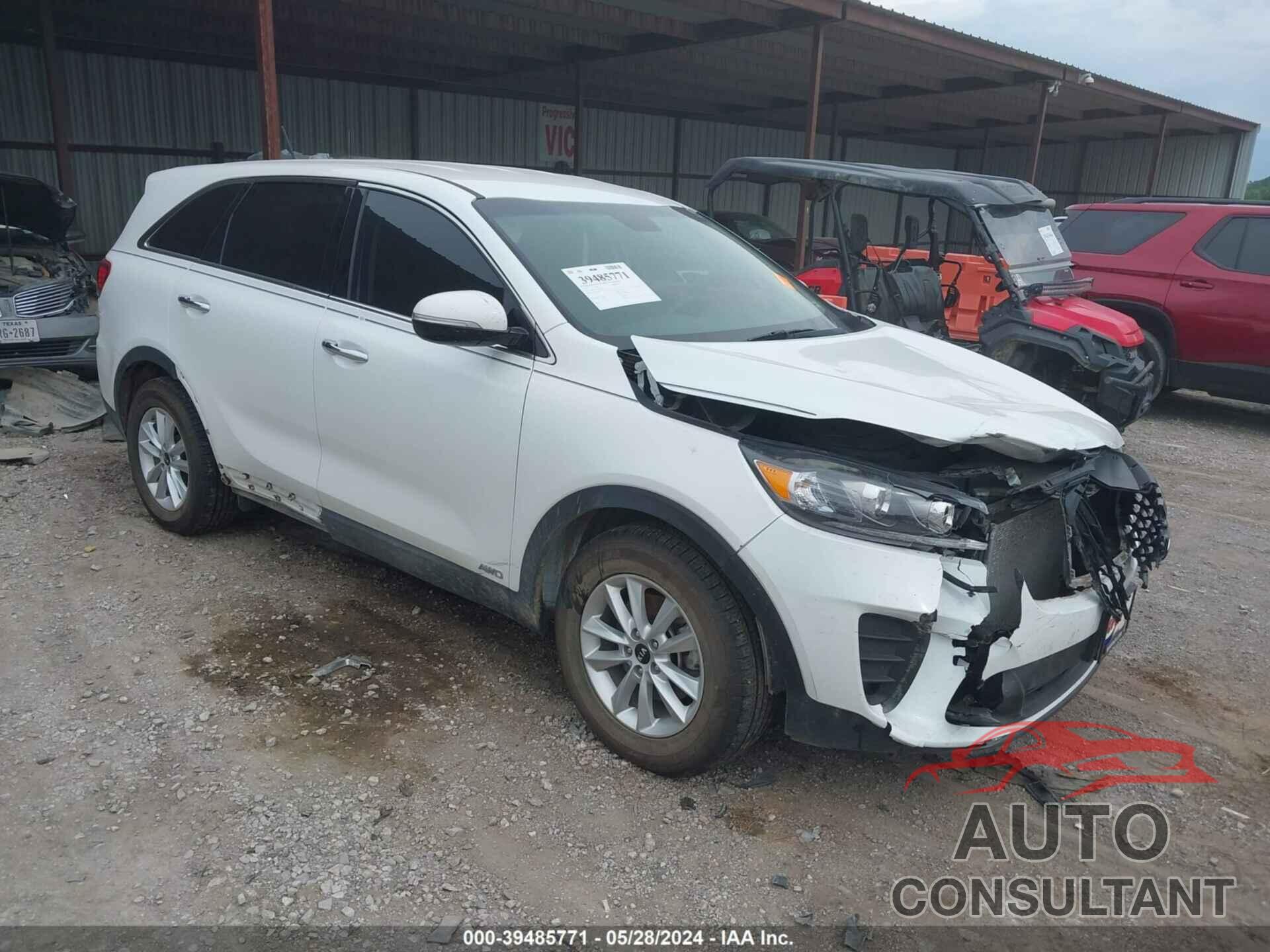 KIA SORENTO 2019 - 5XYPGDA56KG432908
