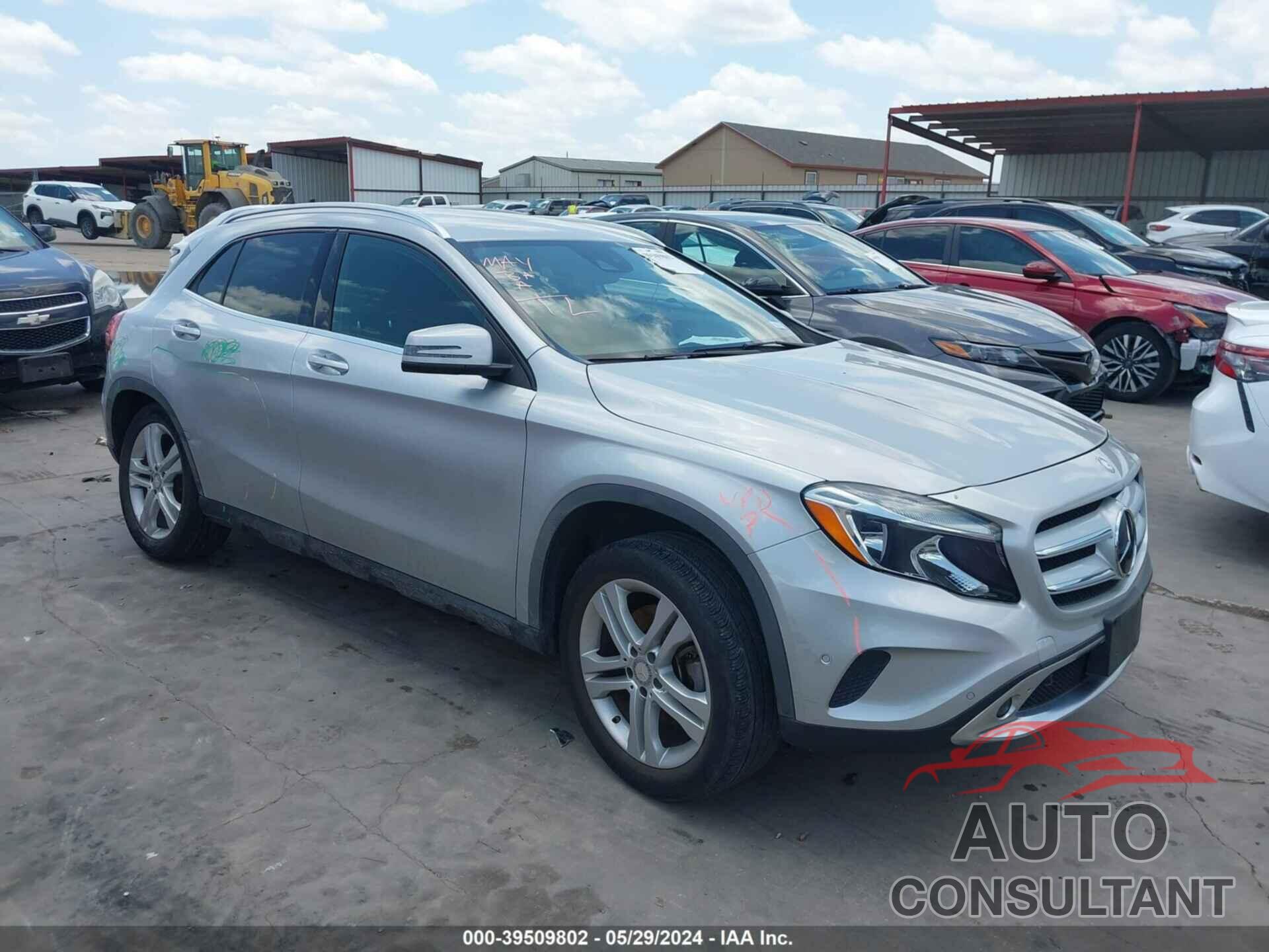 MERCEDES-BENZ GLA 250 2017 - WDCTG4EB8HJ317485