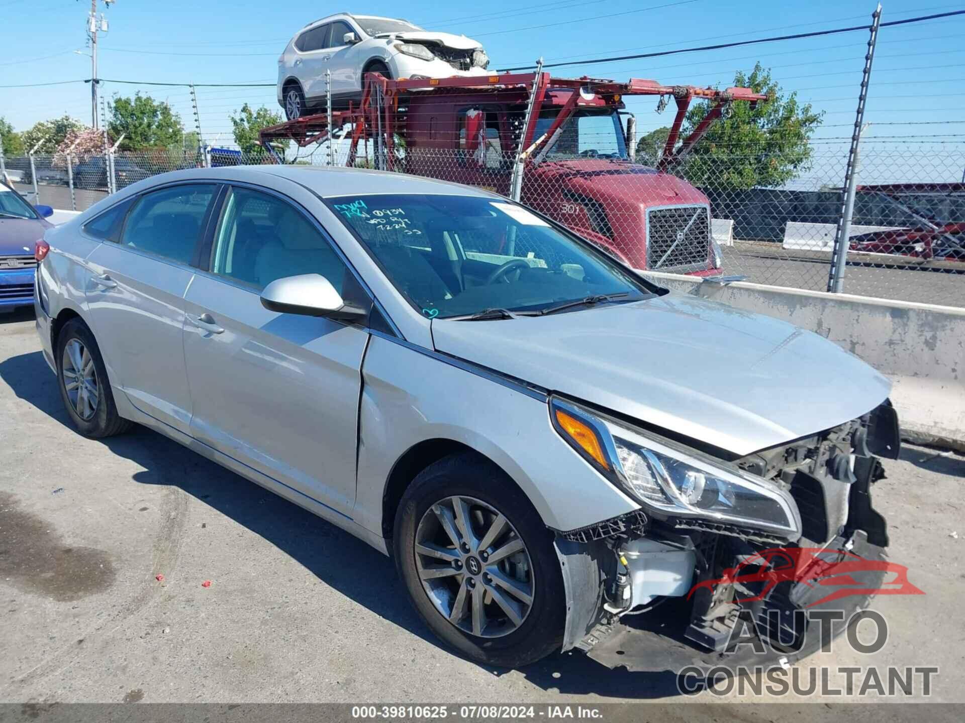 HYUNDAI SONATA 2017 - 5NPE24AF1HH528963