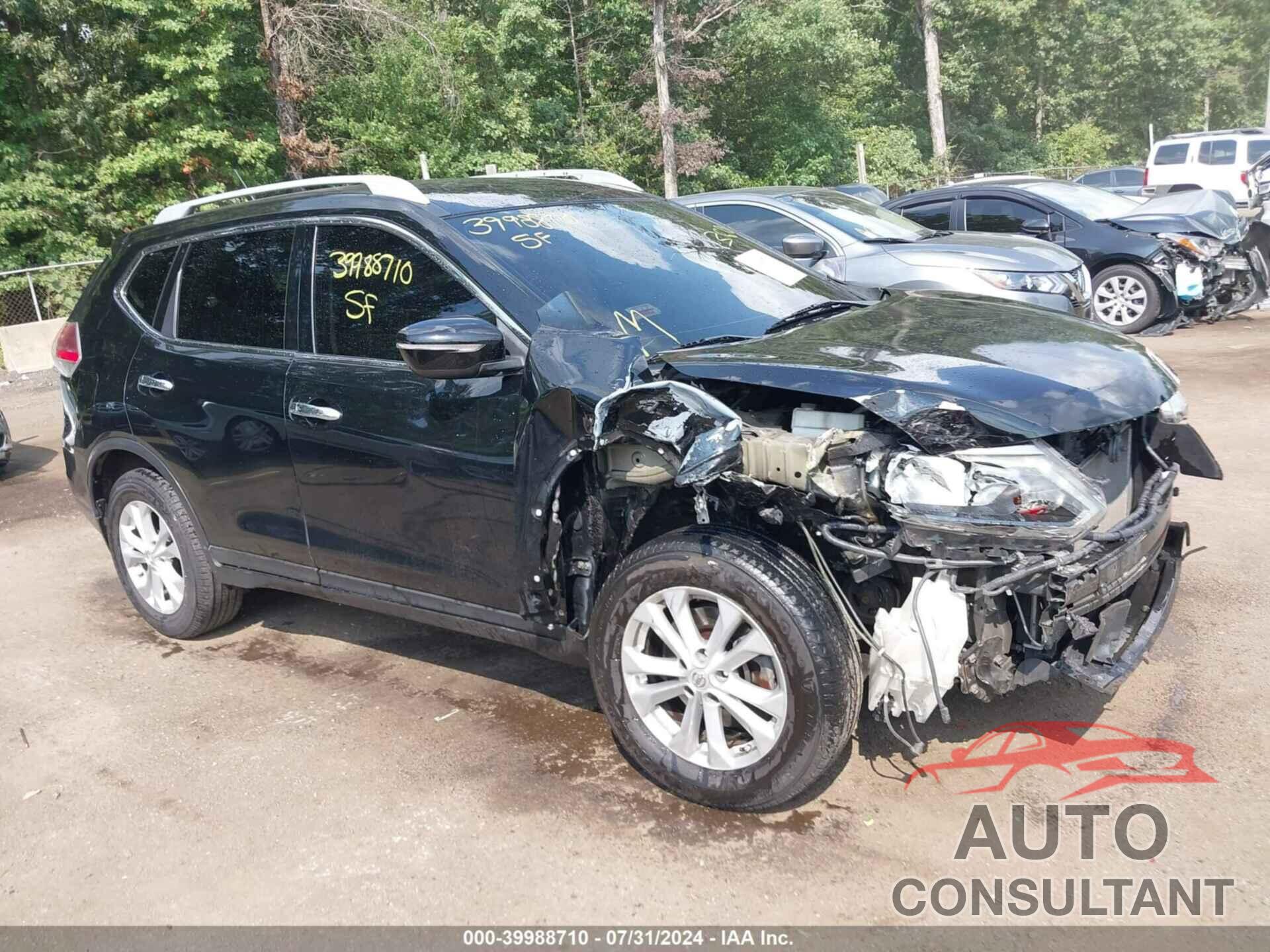 NISSAN ROGUE 2015 - 5N1AT2MK9FC766315