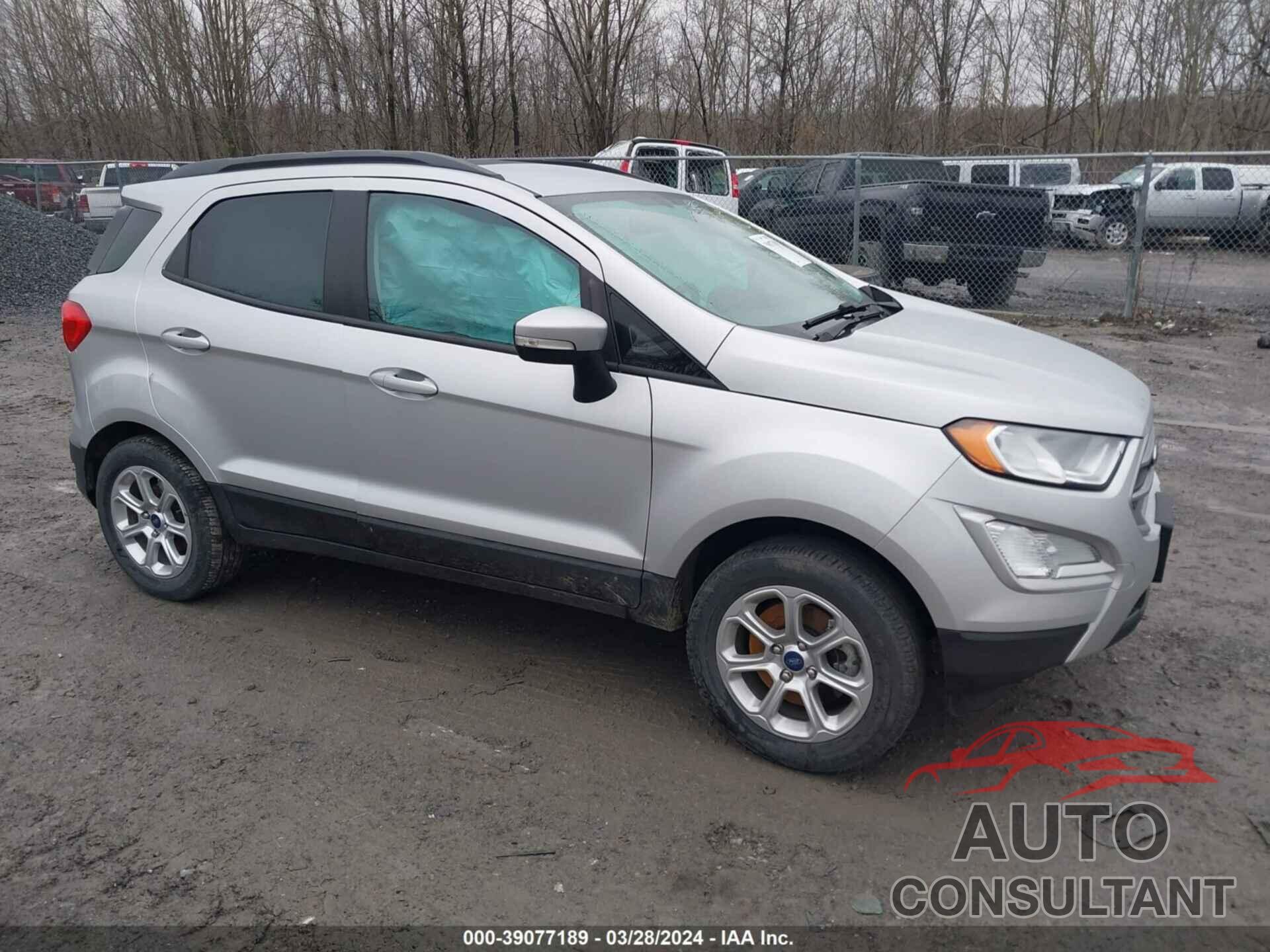 FORD ECOSPORT 2021 - MAJ6S3GL2MC437269